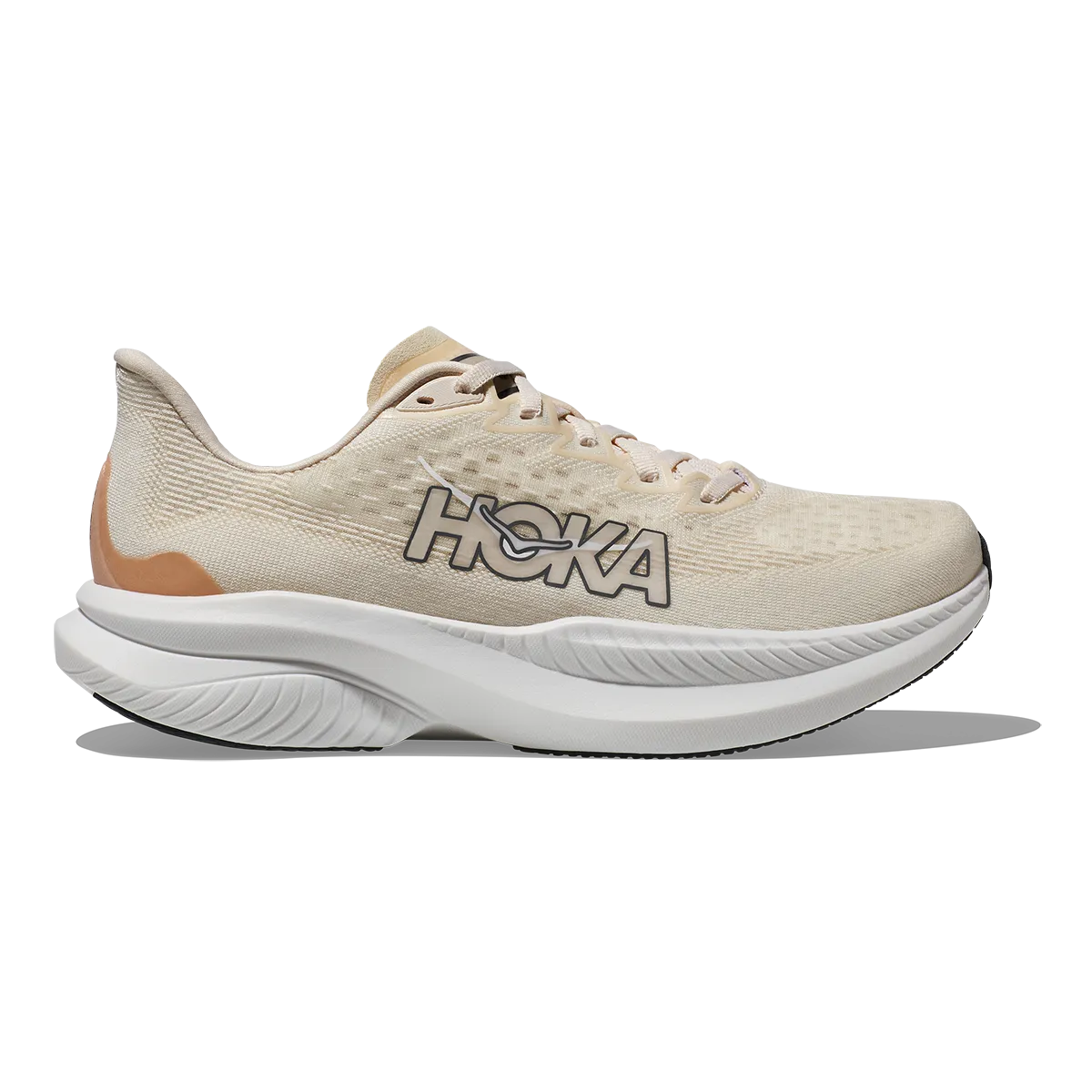 Hoka Mach 6 - Eggnog - Vanilla Weather Friendly Bacterial Inhibition