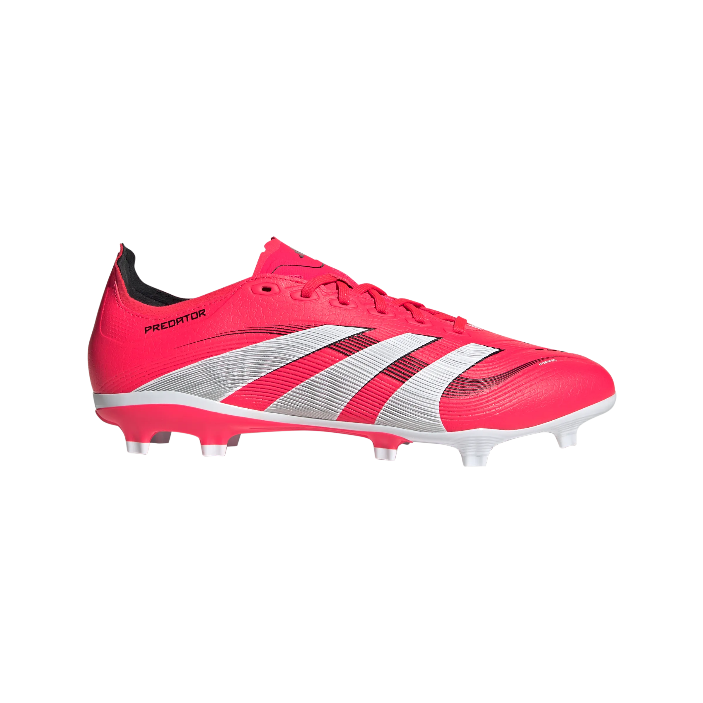 Comfortable ankle adidas Predator League Firm/Multi-Ground Boots | Lucid Red-Cloud White | Men's