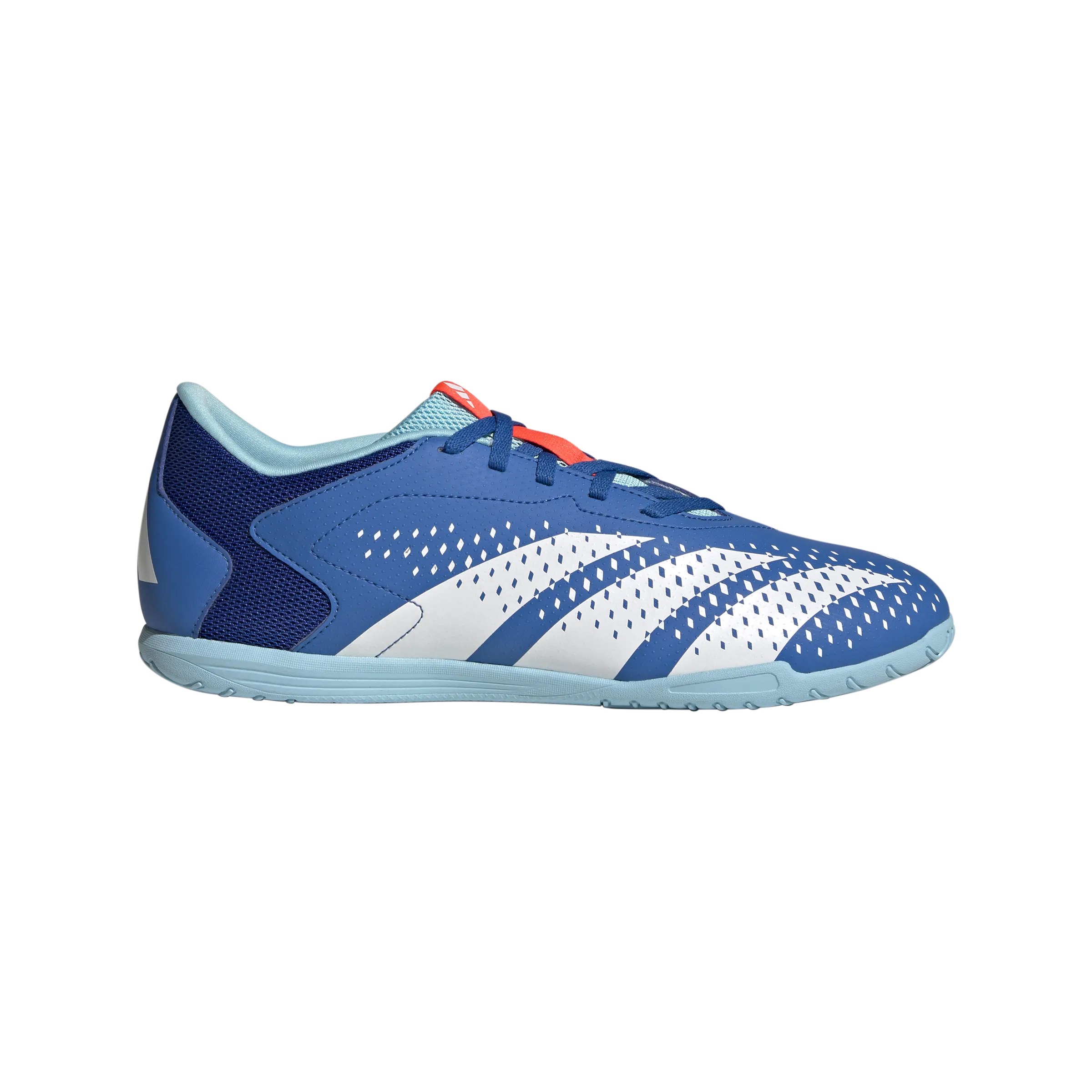 Fast Turn Agility Move adidas Predator Accuracy.4 Indoor Sala Boots | Lucid Blue-Solar Red | Men's