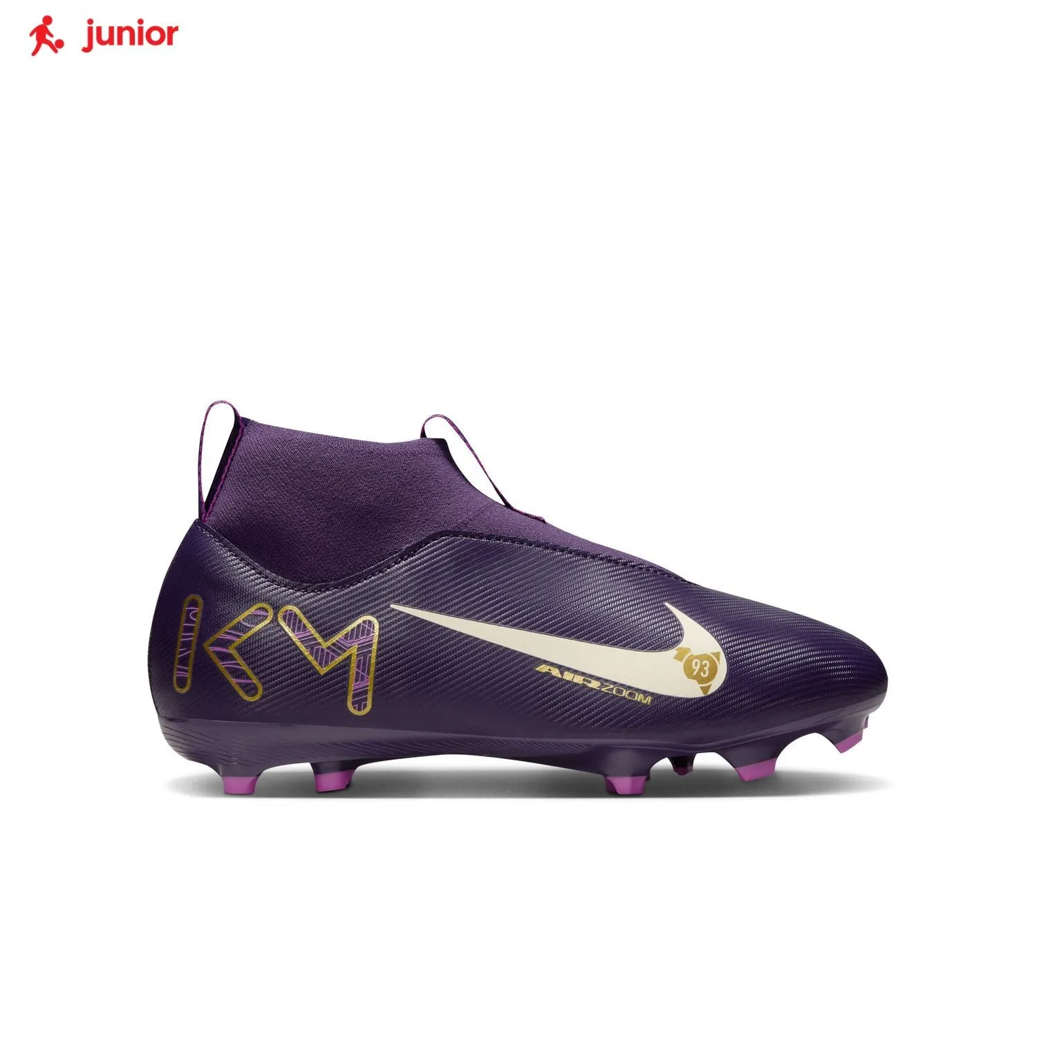 Nike Junior Mercurial Superfly 10 Academy "Kylian Mbapp??" Firm/Multi-Ground Cleats Leg Energy warm weather