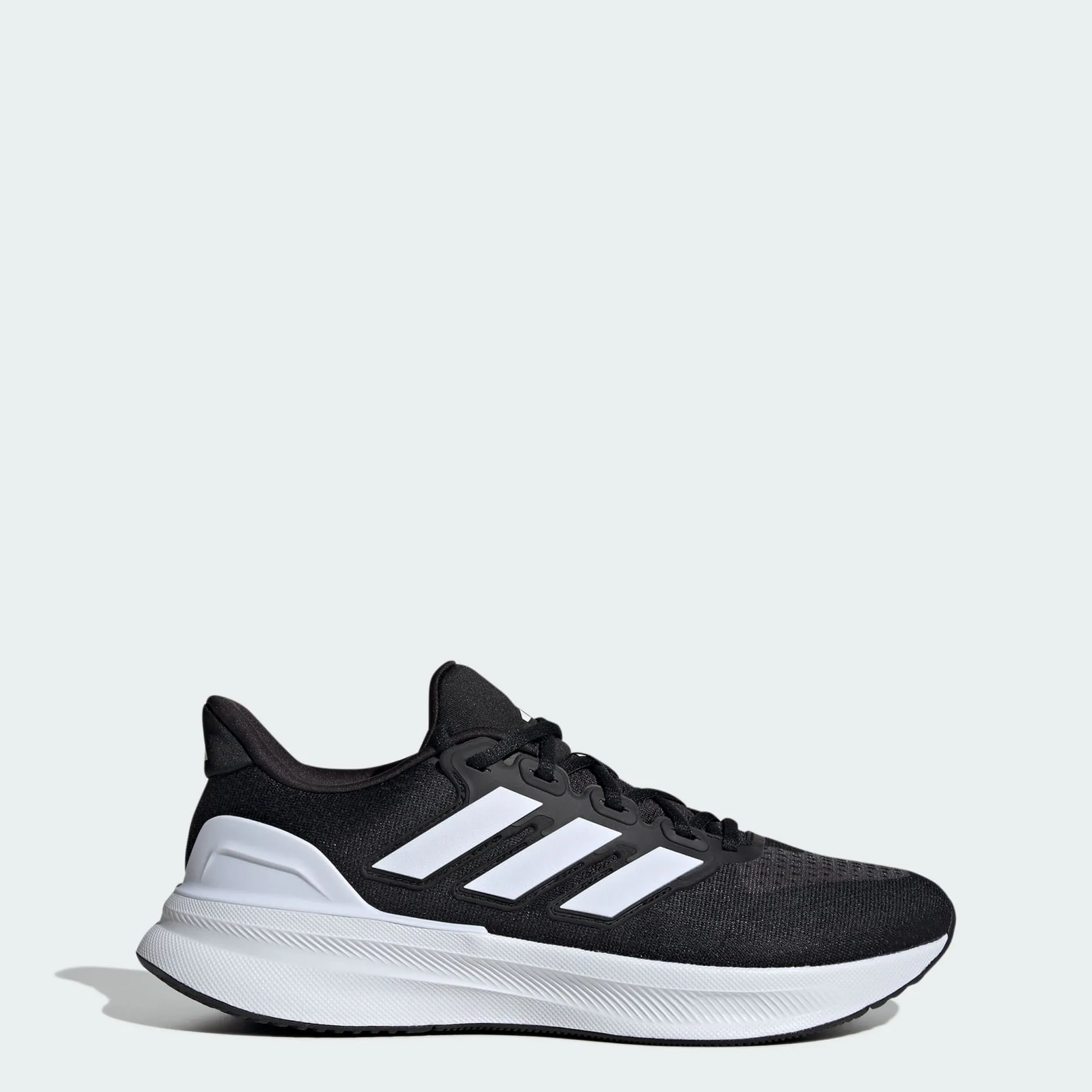 Adidas Men'S Ultrarun 5 Black/White Running Shoes Kick Power Family Fit
