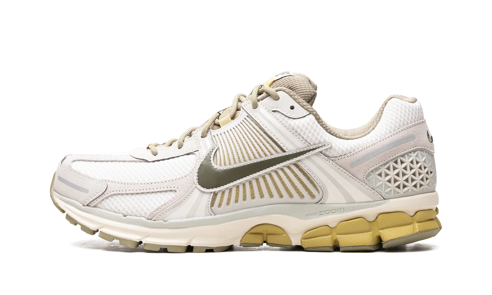 Zoom Vomero 5 "Light Bone/Medium Olive" functionality molded footbed shoes