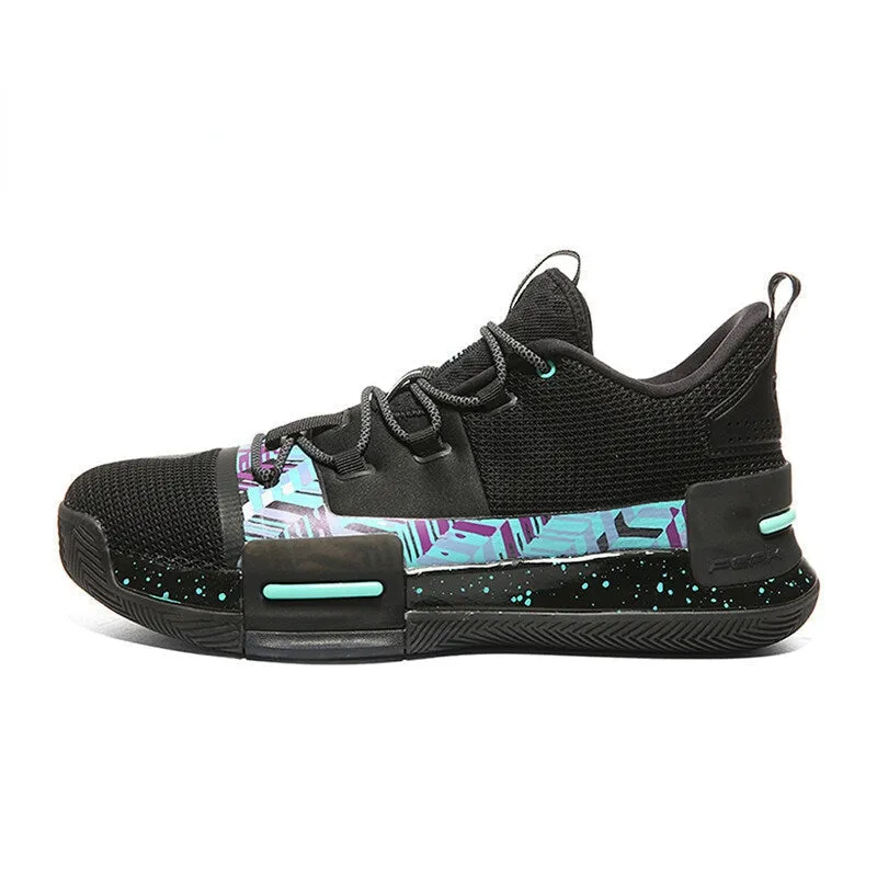 PEAK Flash Lou Williams Basketball Shoes Men Sport Sneaker Black All Day Use Lateral Support