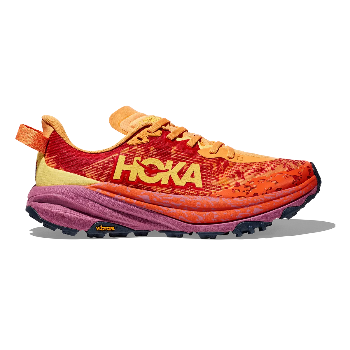 Hoka Speedgoat 6 - Sherbet - Beet Root Training days