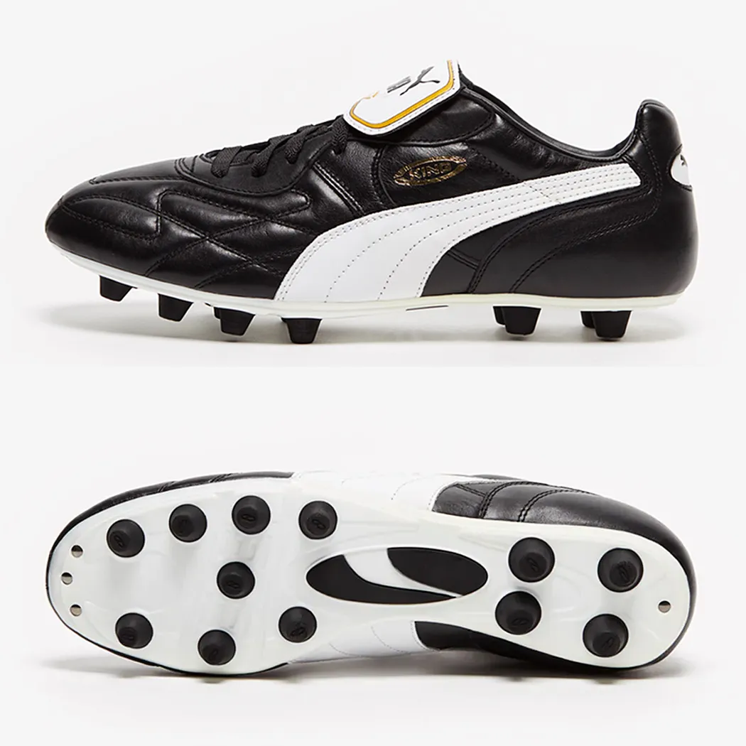 Puma King Top Di FG Mens - Black Strong Grip