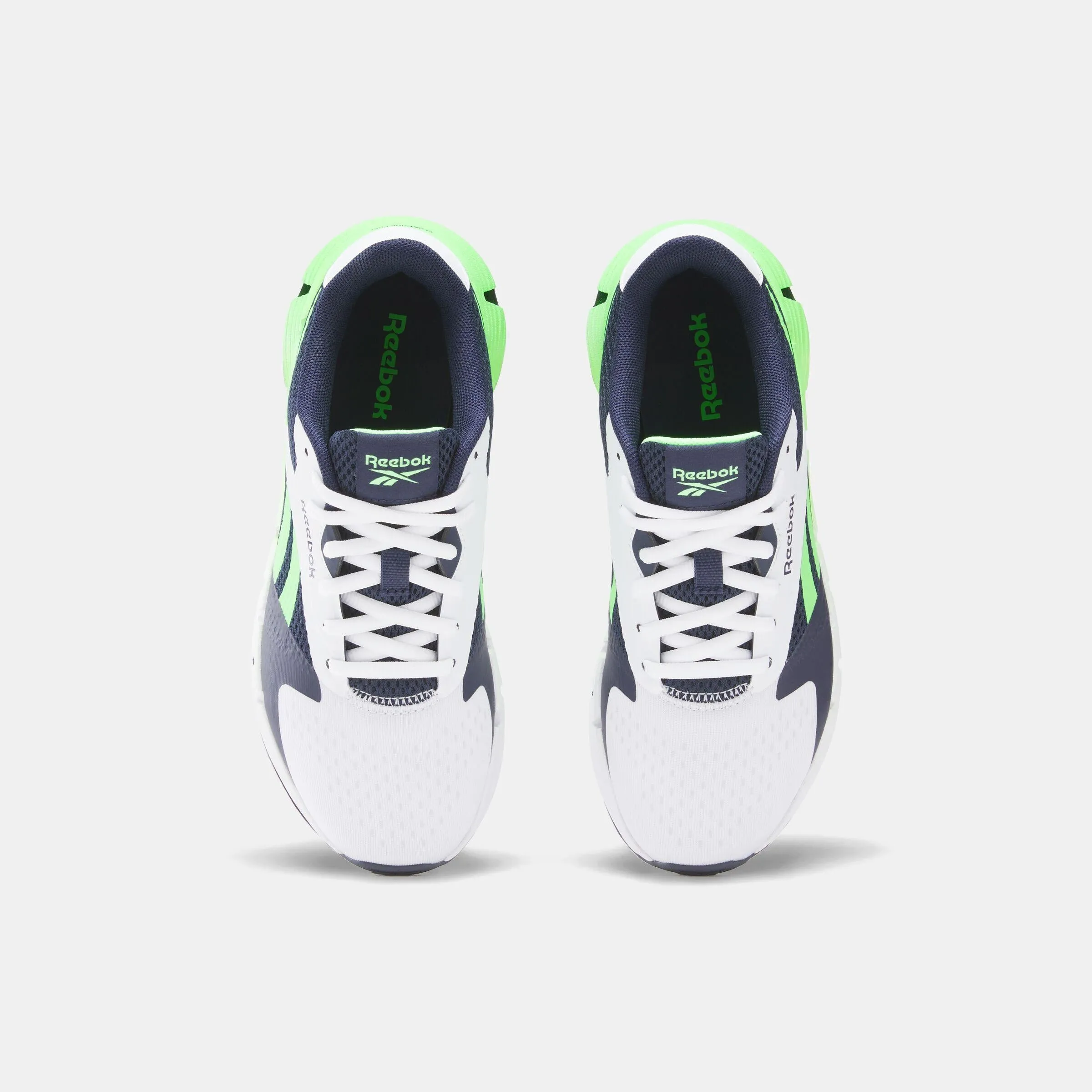 Headbands Reebok Footwear Kids Zig Dynamica 5 Shoes - Grade School WHITE/VECTORNAVY/SOLARLIME