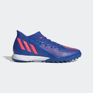 Warm Down adidas PREDATOR EDGE.3 Artificial Turf Soccer Shoes | Hi-Res Blue | Men's