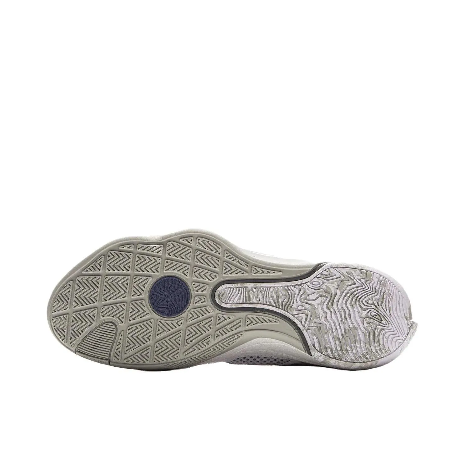 Fearless Play Orthotic Compatible Footbed Li-Ning Wade All City 13 Encore - White/Gray