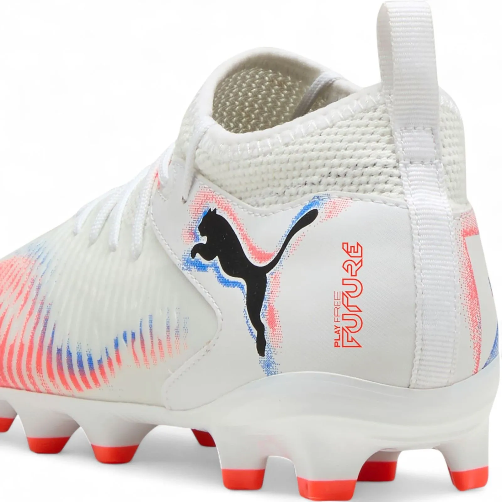 Secure Grip Puma Kids Future 8 Match FG White