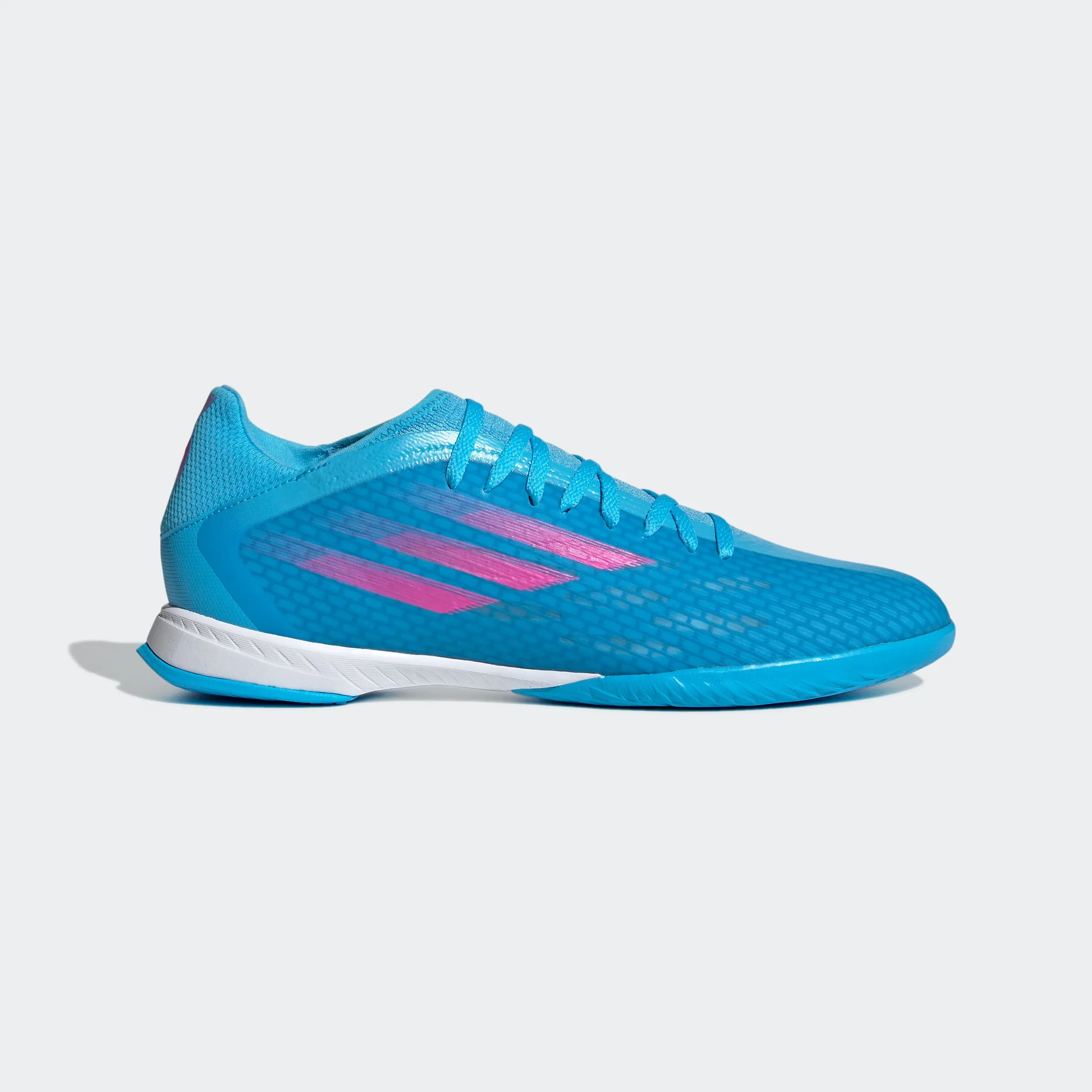 Non-Marking adidas X SPEEDFLOW.3 Indoor Soccer Shoes | Sky Rush | Men's