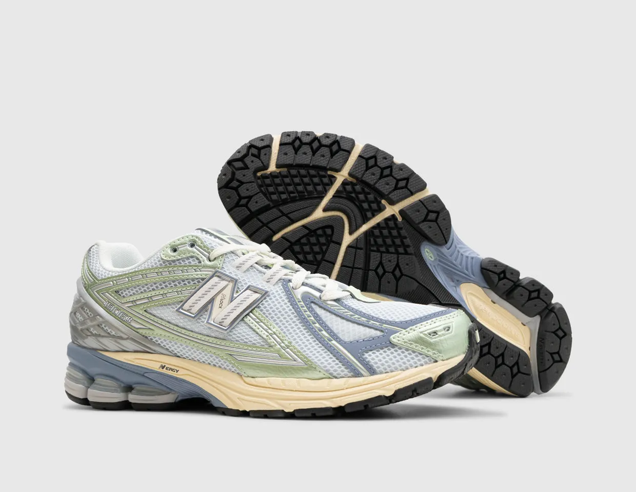 Distinctive cushioning breathable insole New Balance 1906R Ice Blue / Melon Water