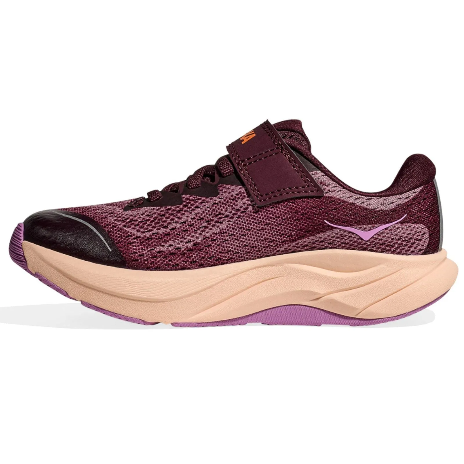 Hoka Rincon 4 Girls Running Shoes zipper Active Walk