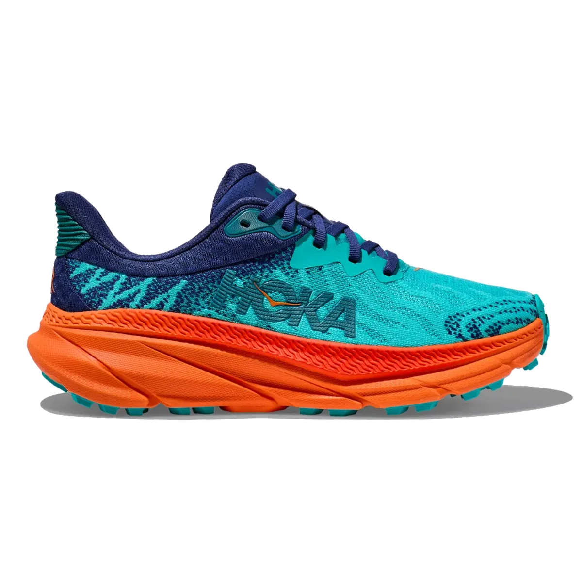 Hoka Challenger ATR 7 - Ceramic - Vibrant Orange Slim Edge Anti Microbial Treatment