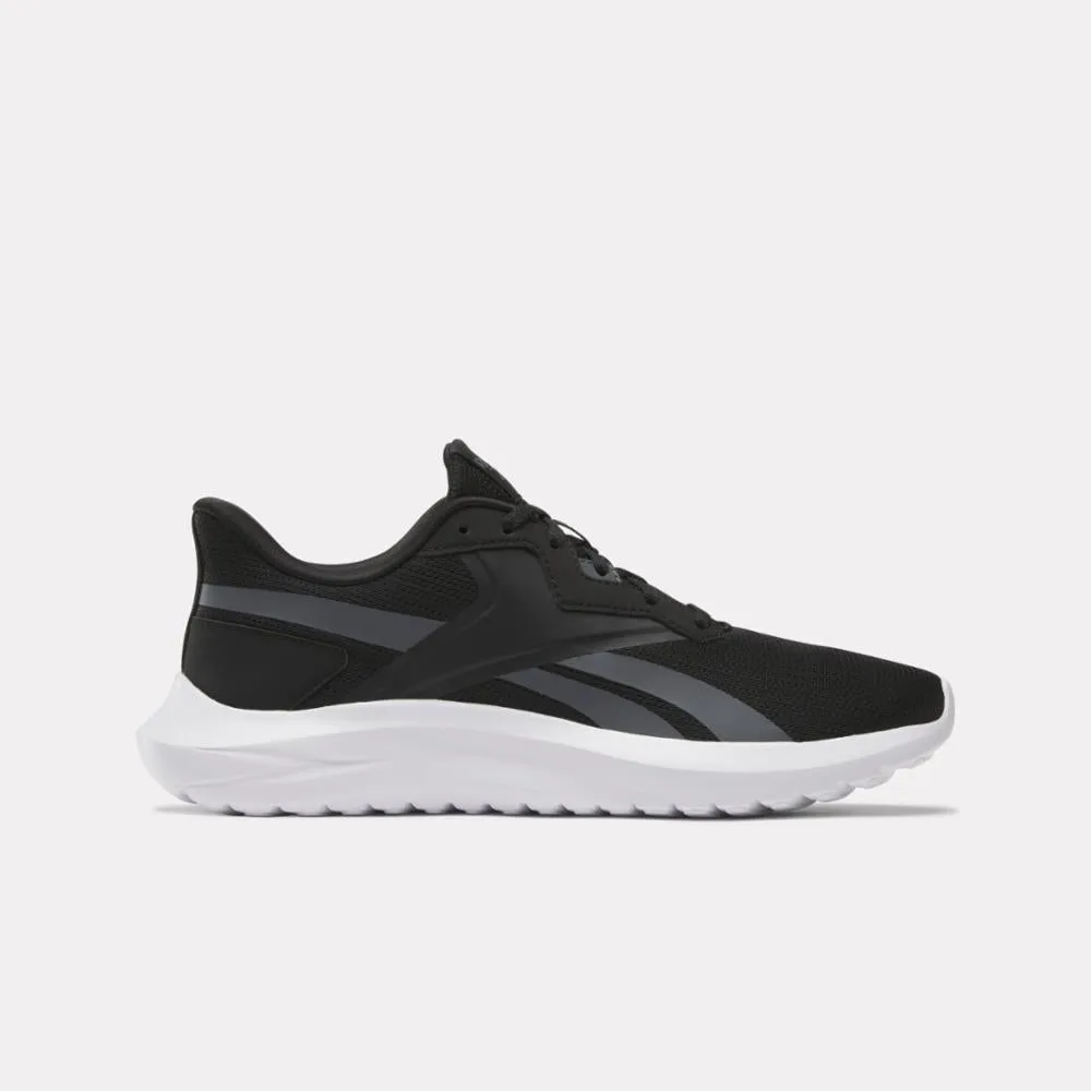 Secure Closure Reebok Footwear Men Energen Lux Running Shoes CORE BLK/PURE GRY 7/FTWR WHT