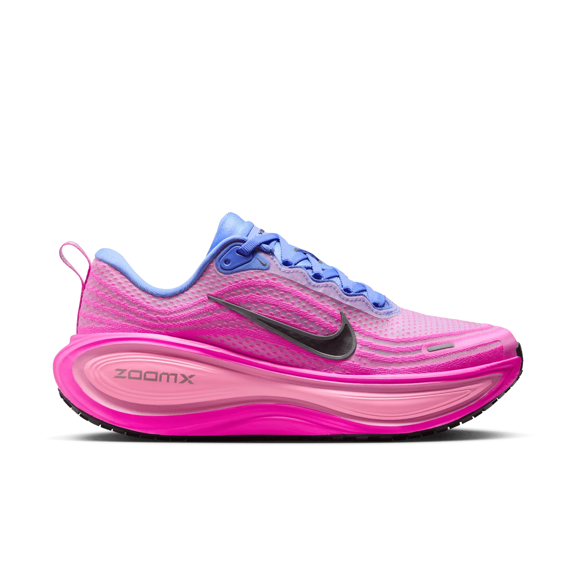 WOMEN'S VOMERO PLUS - B - ROYAL PULSE/FIRE PINK speed development running shoe promotion running in a nature reserve