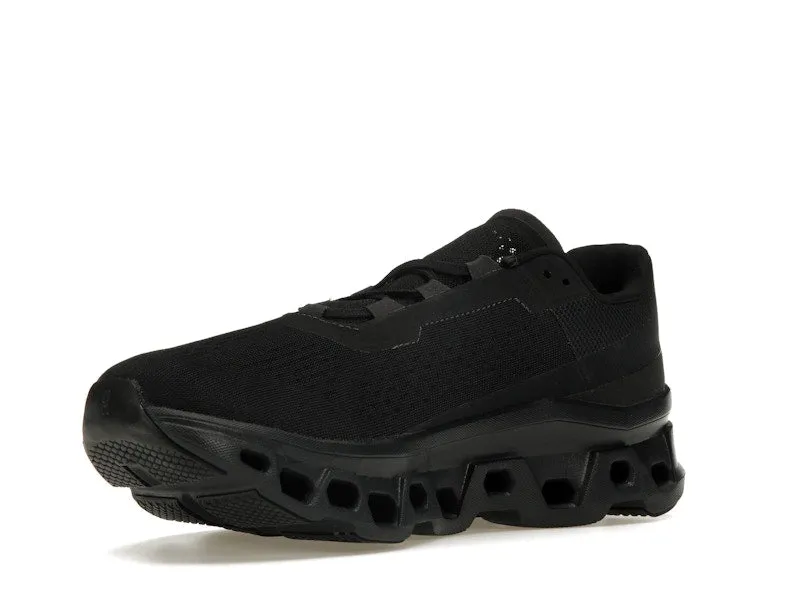 On Running Cloudmonster All Black Thermoregulating Comfort Wear