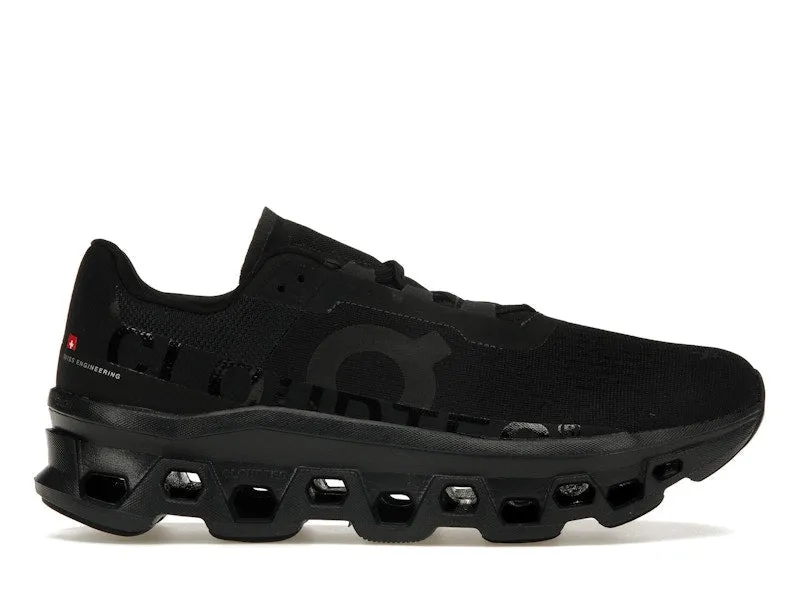 Travel Day On Running Cloudmonster All Black