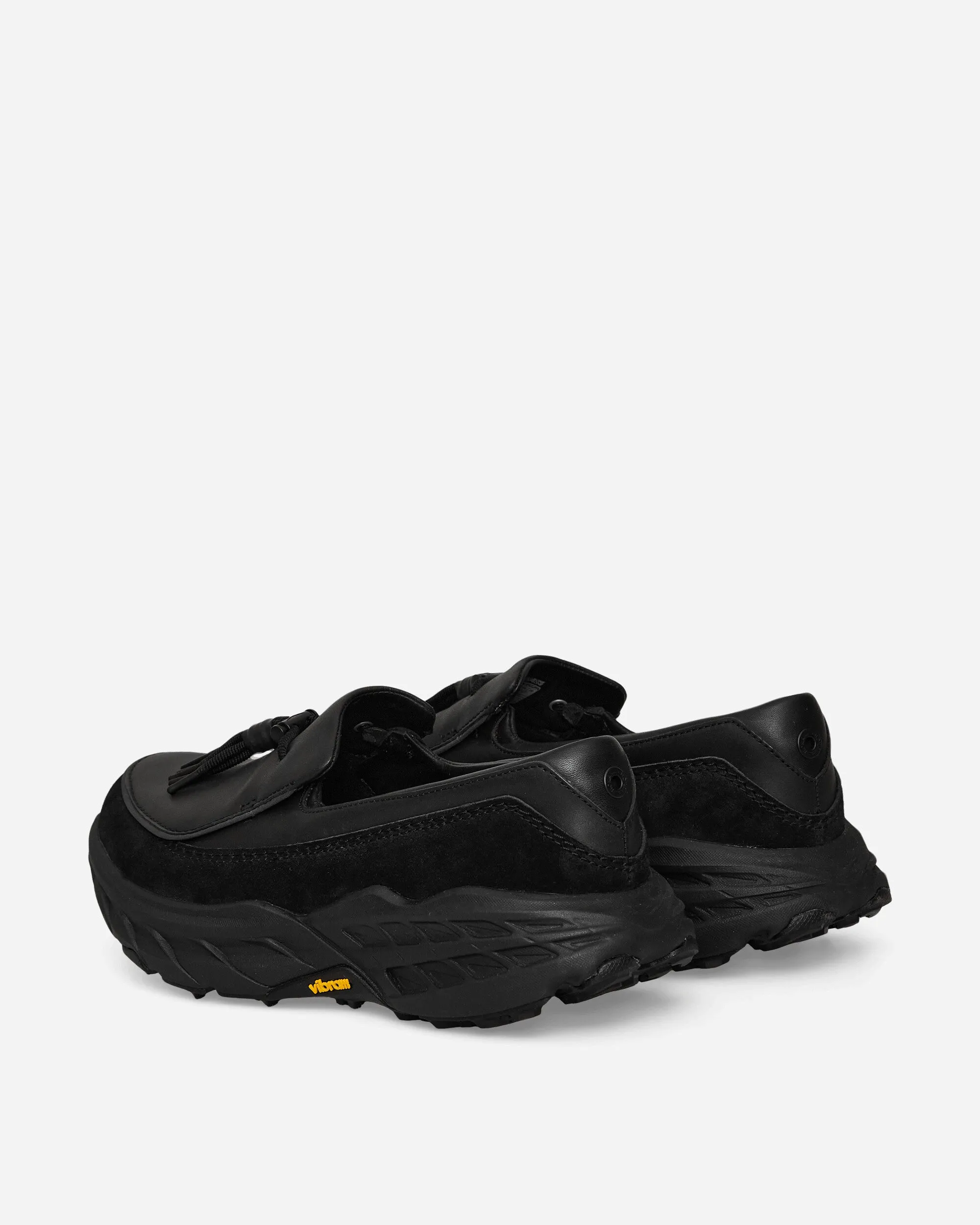 Comfortable Soles Shock Absorbing Foam Speed Loafers Black