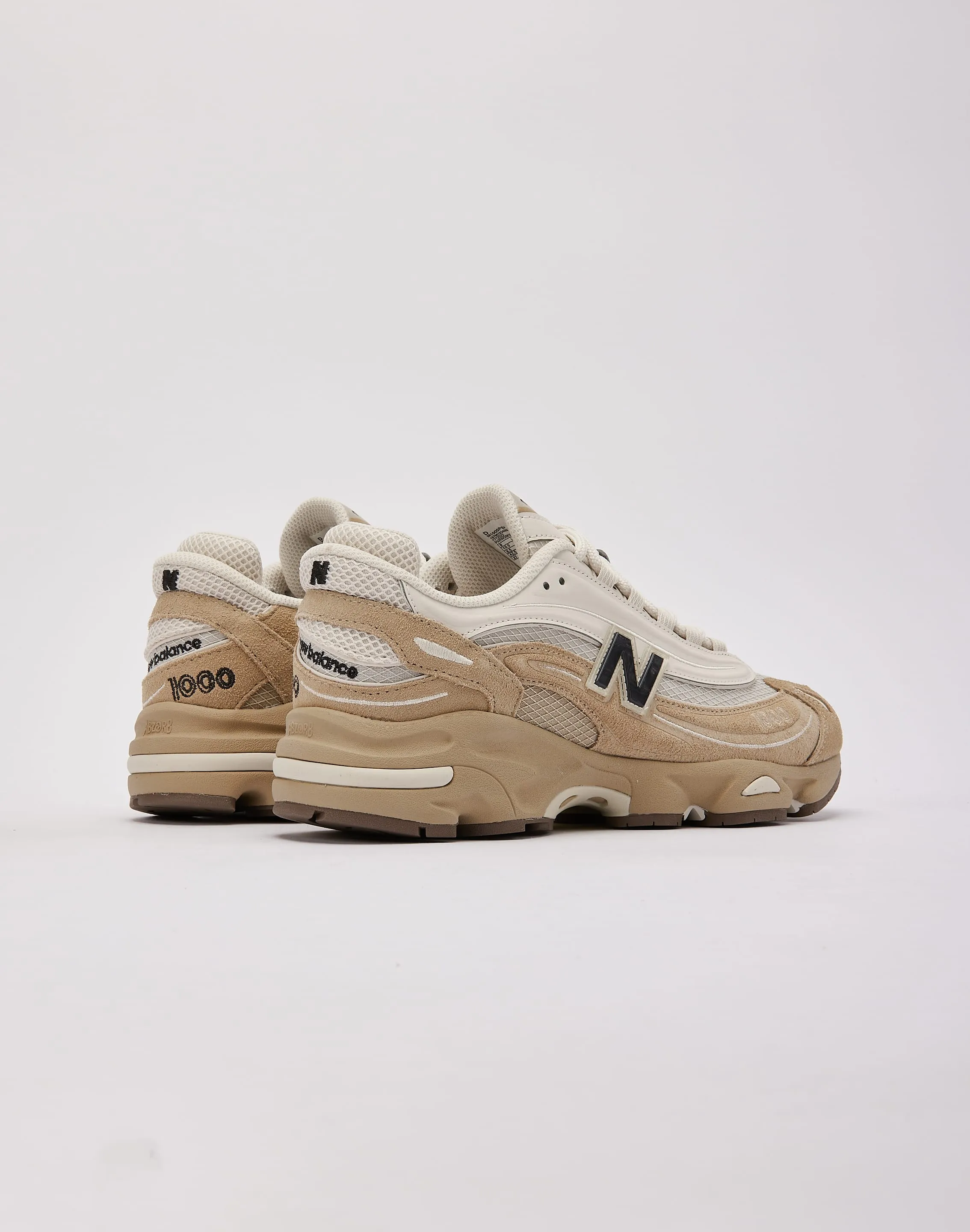 New Balance 1000 White Clean