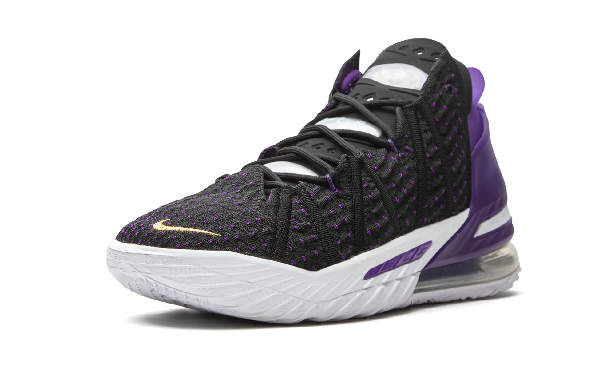 Lebron 18 "Lakers" Sneakers Trendy Adaptive Impact Guidance