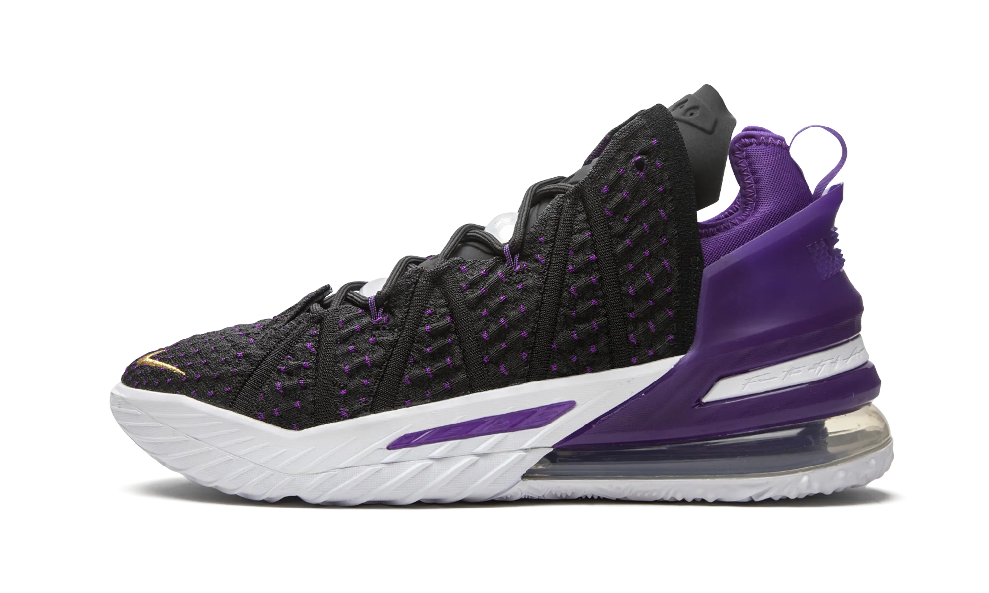 Balanced Cushioning Lateral Containment Walls Lebron 18 "Lakers"