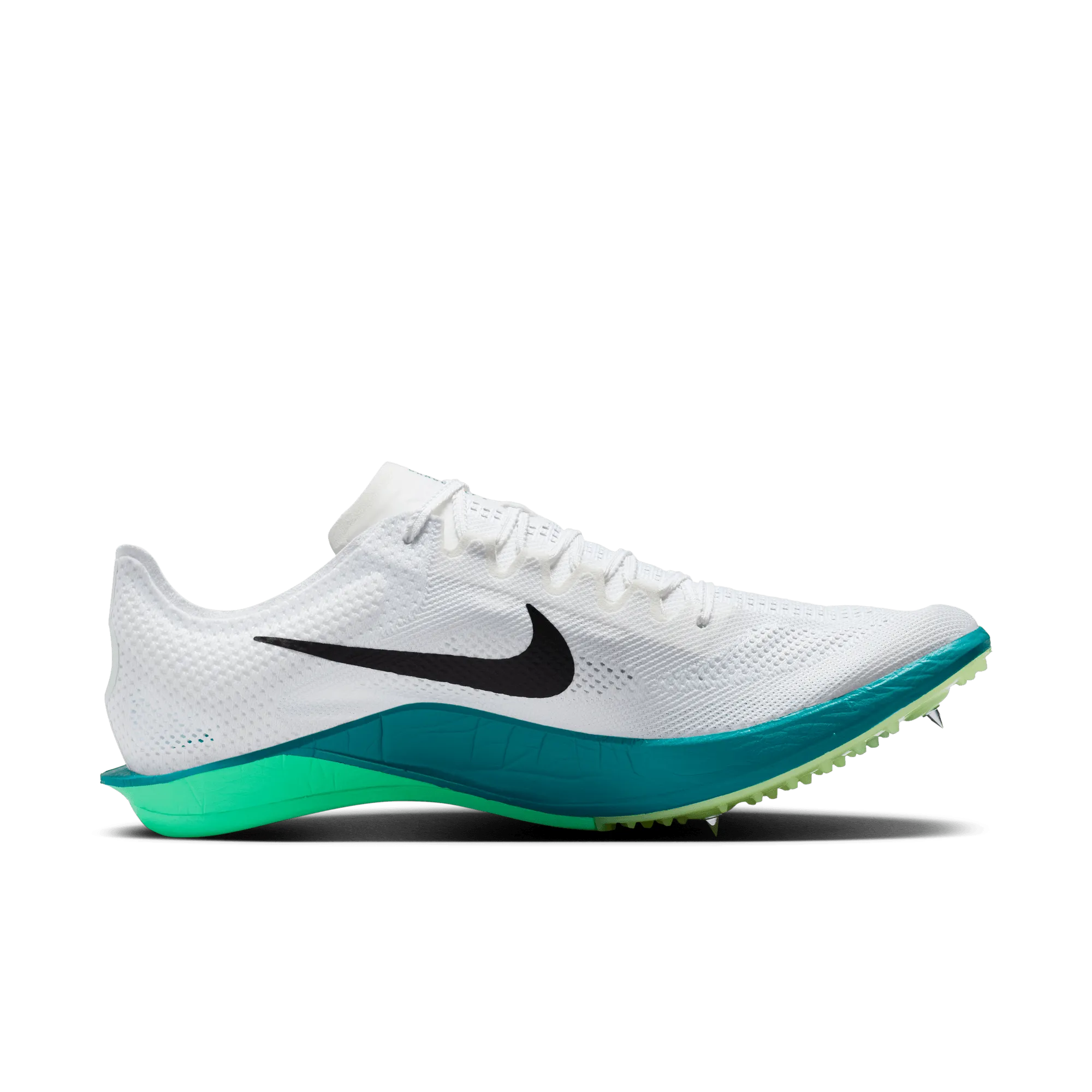 ZOOMX DRAGONFLY 2 - D - 102 WHITE/BLACK/BRIGHT SPRUCE Flexibility - improving grip - enhancement - technology shoes
