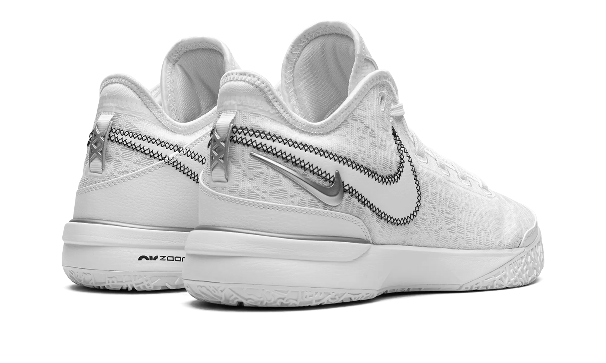 Zoom Lebron NXXT Gen "White / Metallic Silver" Quick Turnover