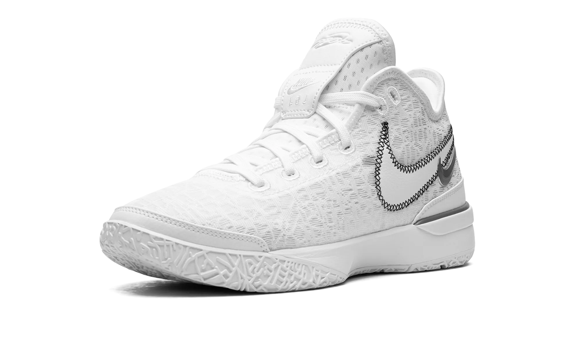 Sun Tough Zoom Lebron NXXT Gen "White / Metallic Silver"