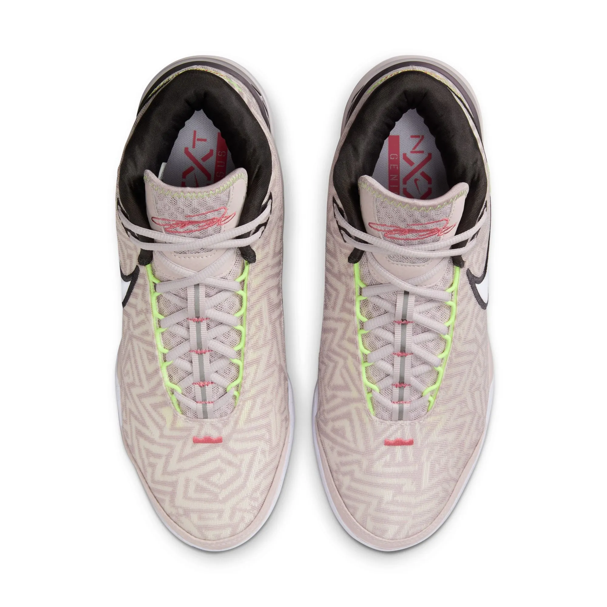 Responsive Heel Counter Nike Zoom LeBron NXXT Genisus: Platinum Violet