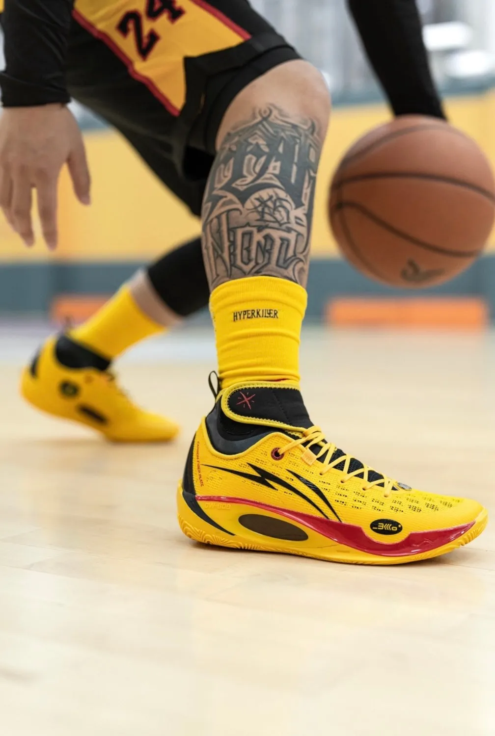 Comfortable Arch Reinforced Eyelet Durability Li-Ning Wade 808 V2 Ultra Mid - Bruce Lee
