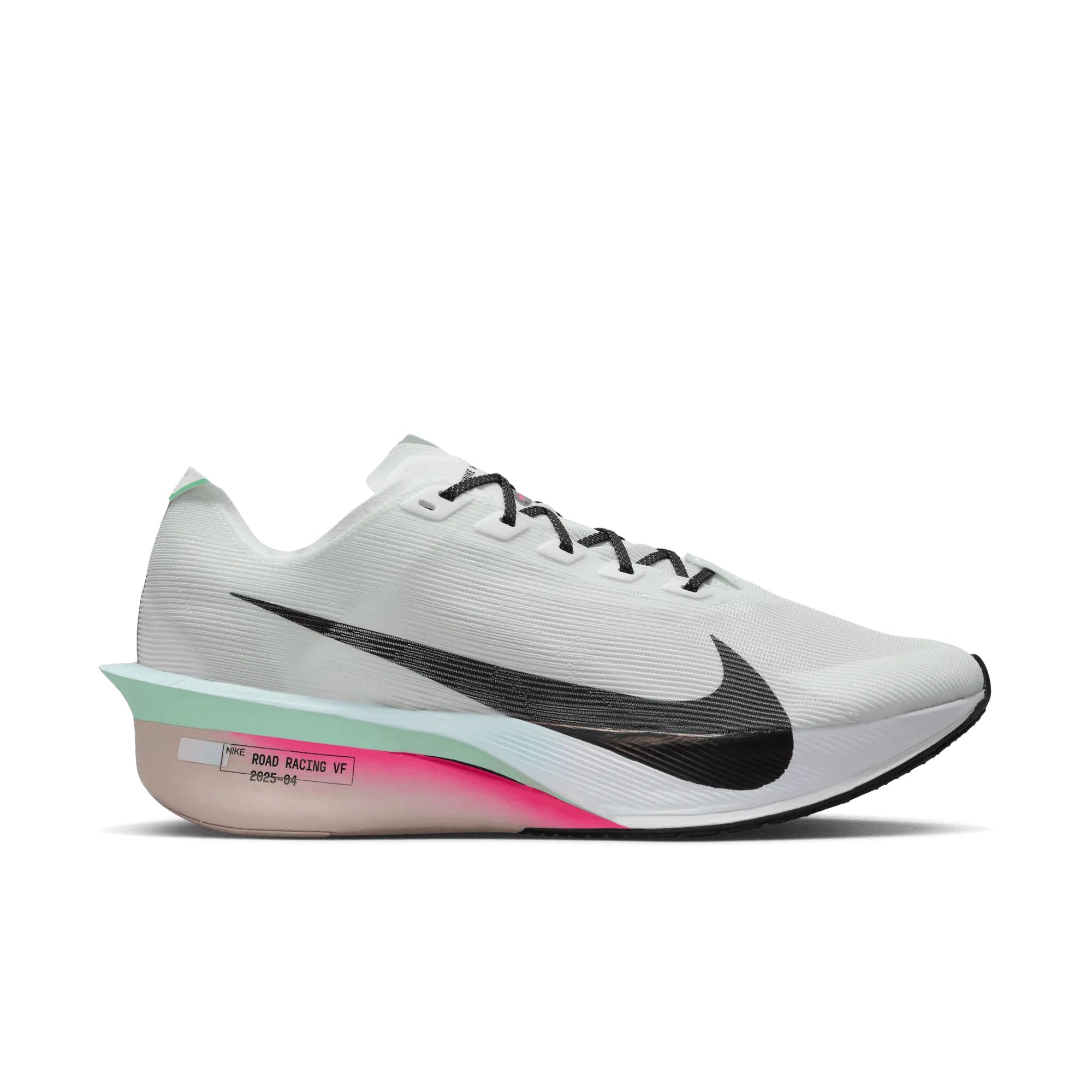 gym - approved beginner suitability MEN'S VAPORFLY 4 - D - 101 WHITE/BLACK/HYPER PINK