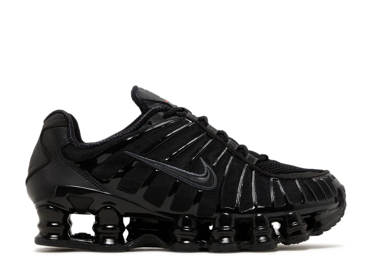 Nike Shox TL Black running in the dryness shoes