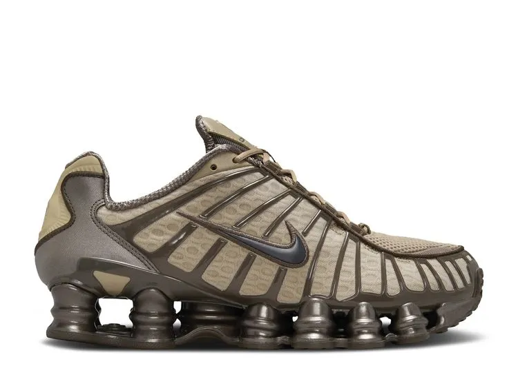 sprint shoes modern running shoes Nike Shox TL Khaki Ironstone Off Noir