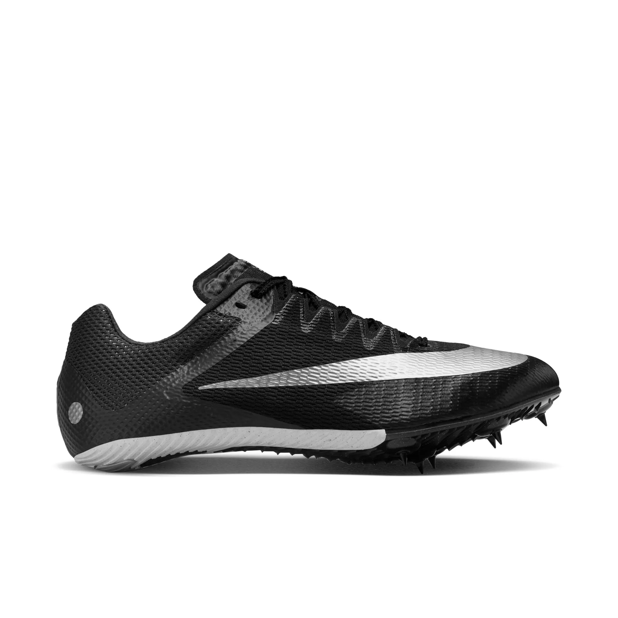 karate shoes lightweight - construction - feature shoes ZOOM RIVAL SPRINT - 001 BLACK/METALLIC SILVER