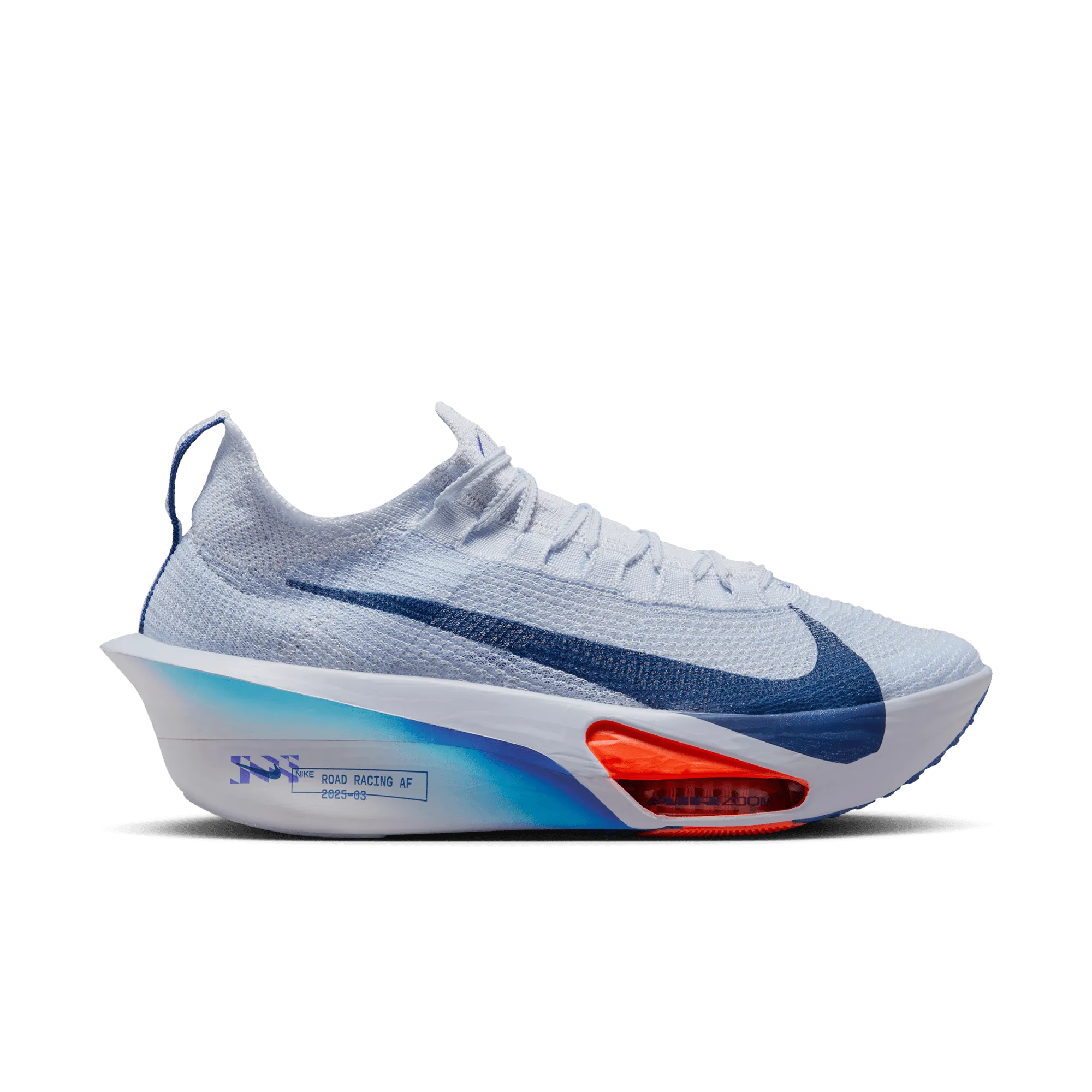 supination - control no - tie running shoes ALPHAFLY 3 - D - 001 FOOTBALL GREY