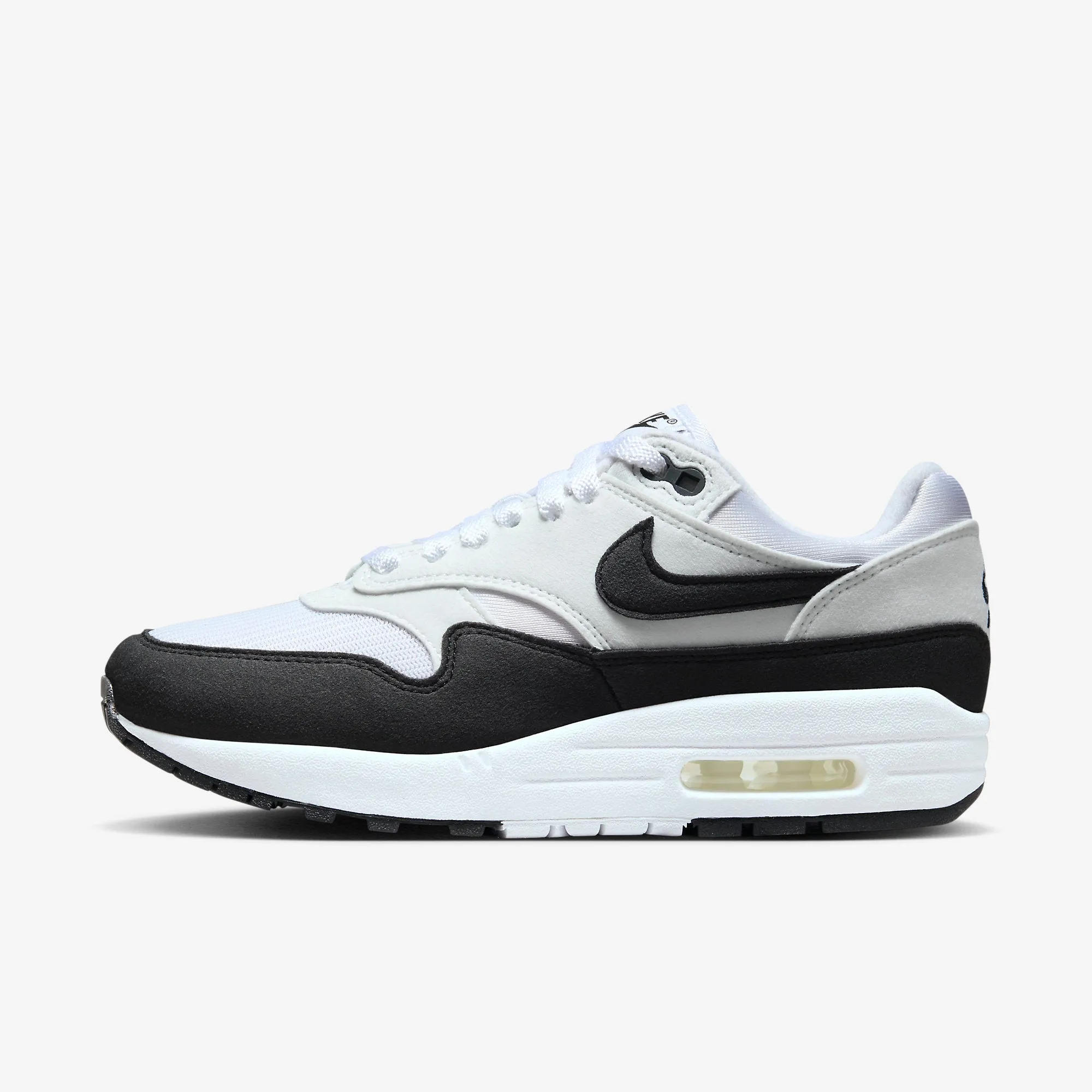 (Women's) Nike Air Max 1 '87 'Panda Black / White (2023) DZ2628-102 thick insole shoes