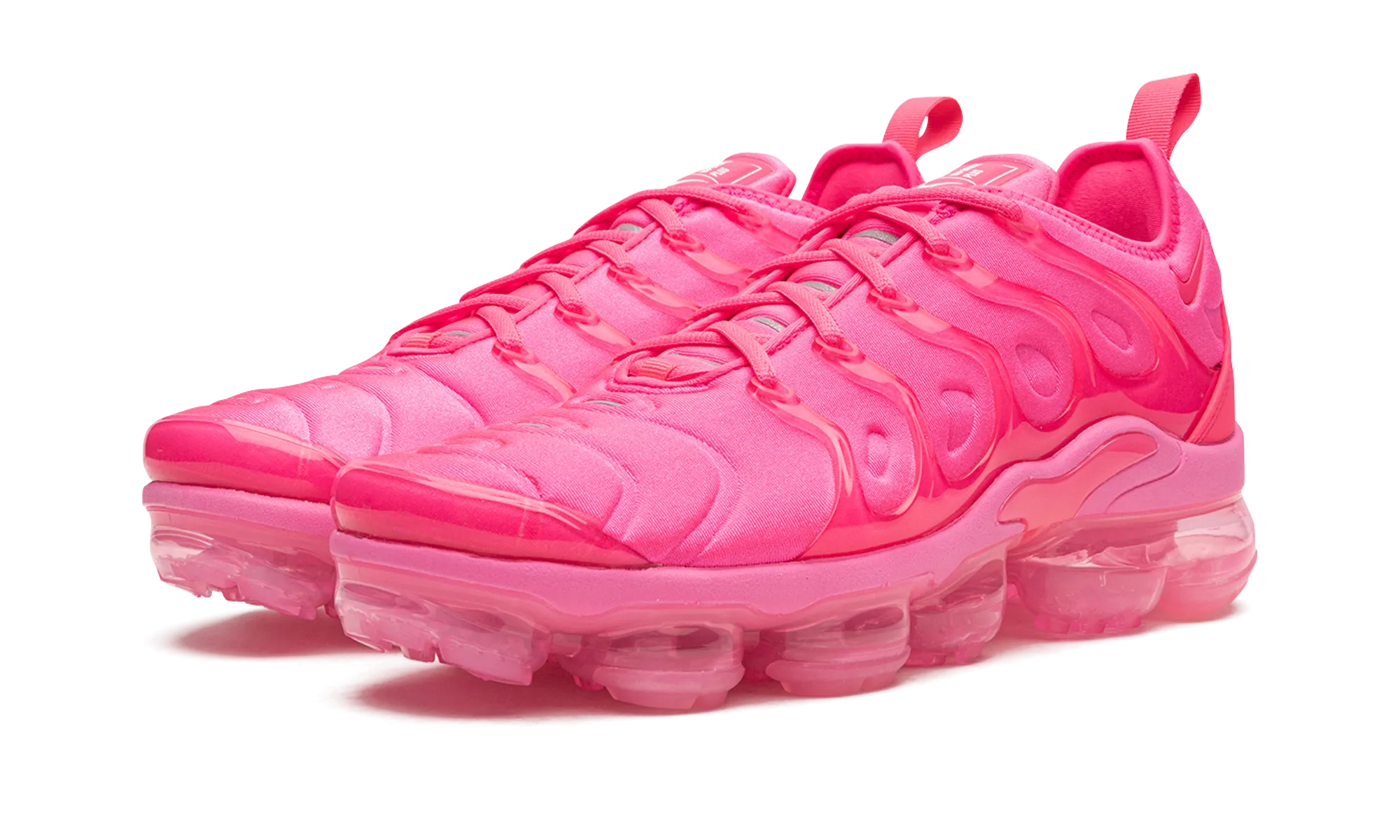 Shock Reducing supportive foam sole shoes AIR VAPORMAX PLUS MNS WMNS "Hyper Pink"
