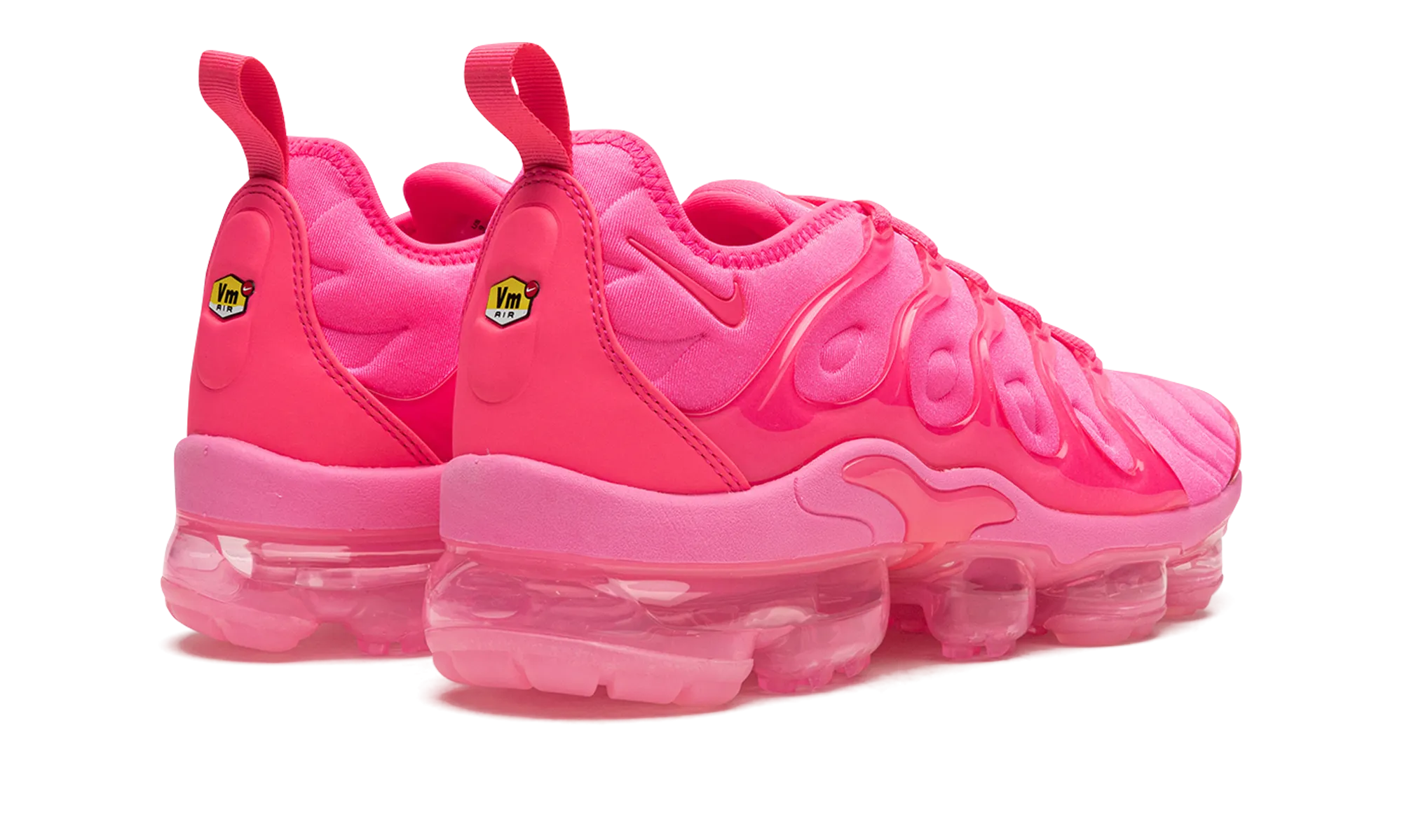 treadmill - running road - to - trail running shoes AIR VAPORMAX PLUS MNS WMNS "Hyper Pink"