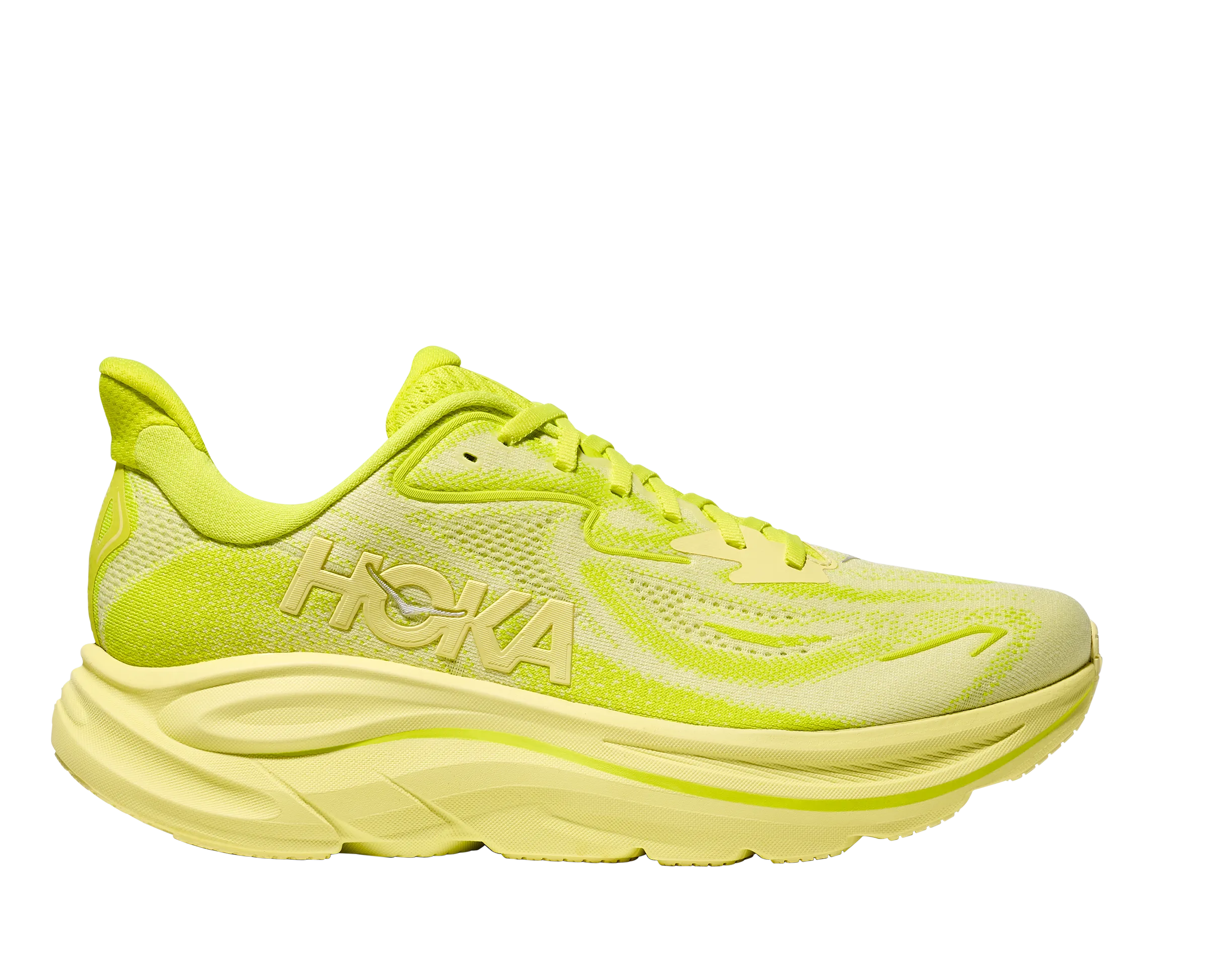 Motion Stabilizer High-performance MEN'S CLIFTON 10 - D - NEON HOKA CITRUS/SUNLIGHT