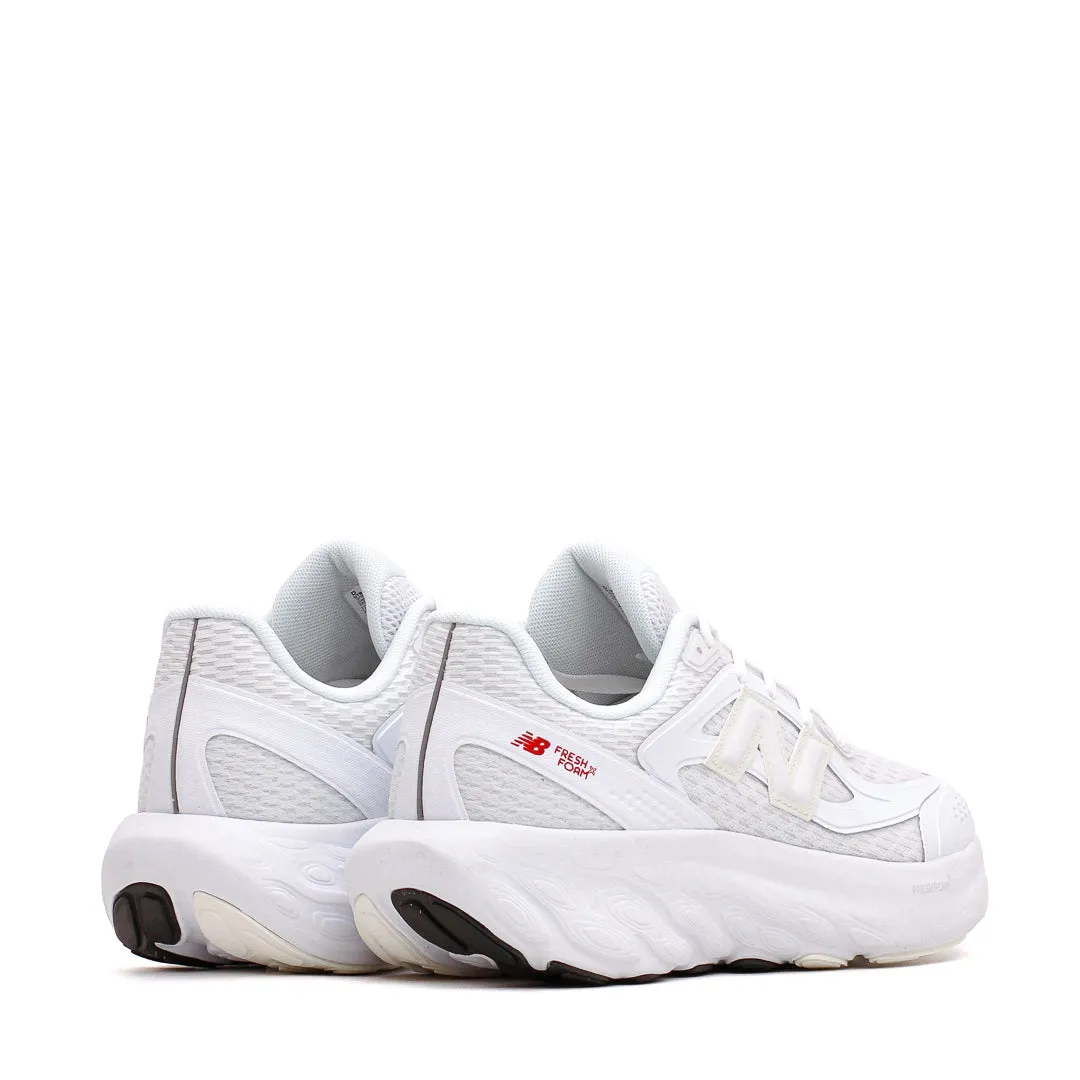 High arch support New Balance Unisex Fresh Foam Trainer White Sea Salt UTRNWE