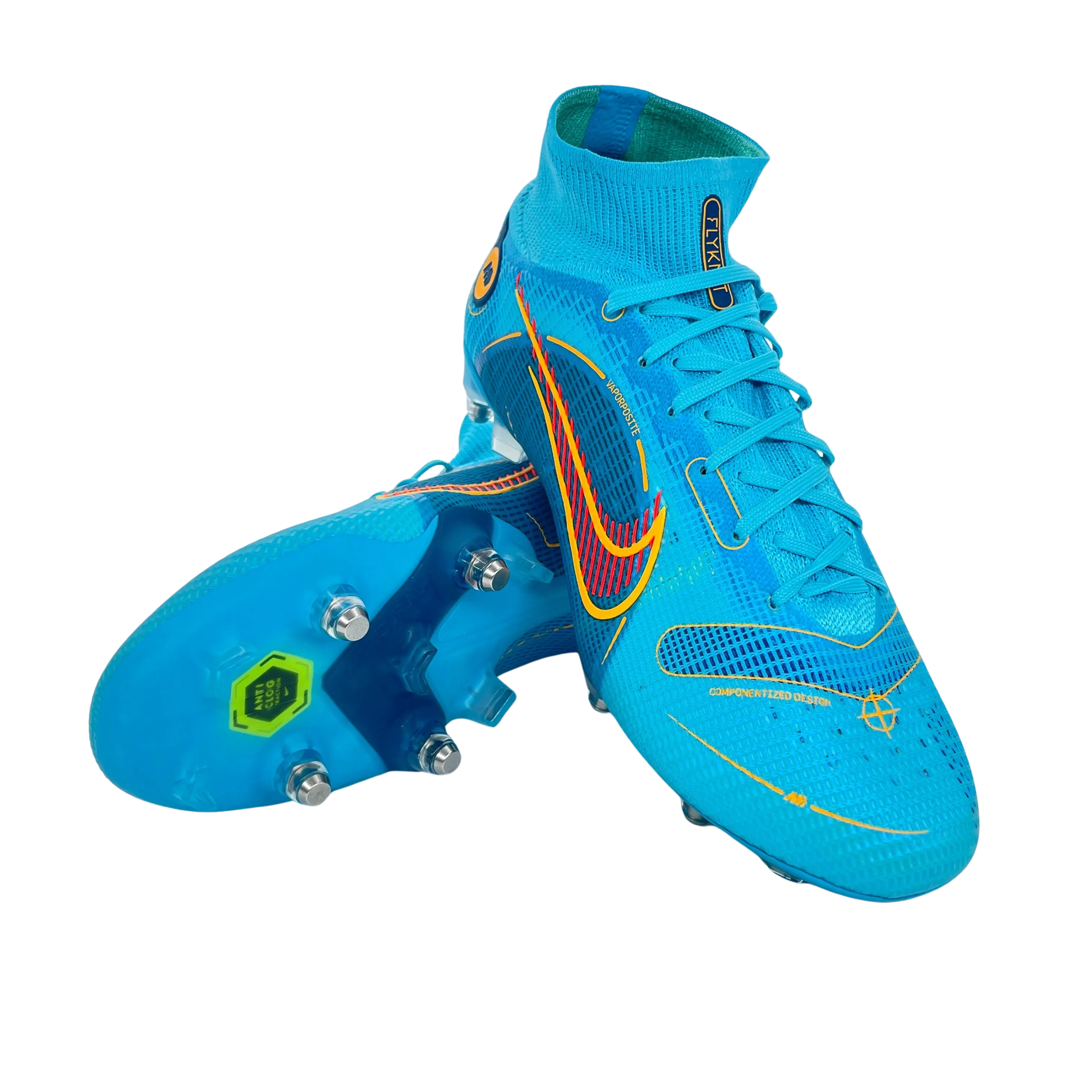Nike Mercurial Superfly VIII Elite SG Pro AC Impact Grip Soft Upper