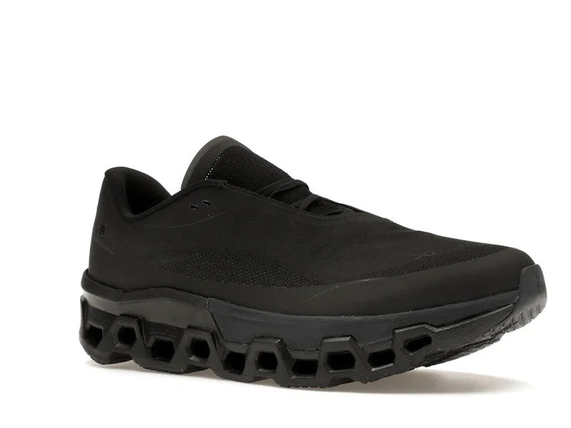 On Cloudmonster 2 POST ARCHIVE FACTION Black Vegan Leather Alternatives
