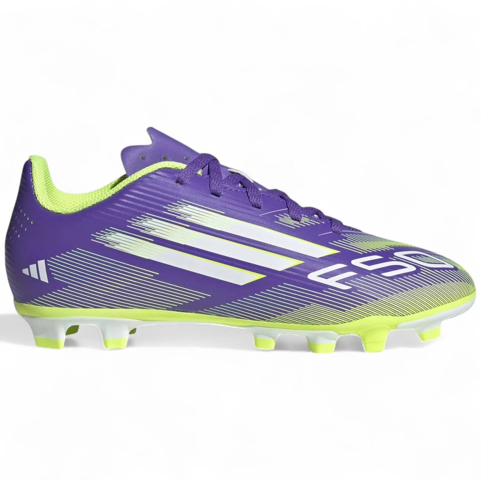 Anti-Clog adidas F50 Club Kids Firm/Multi Ground Football Boots