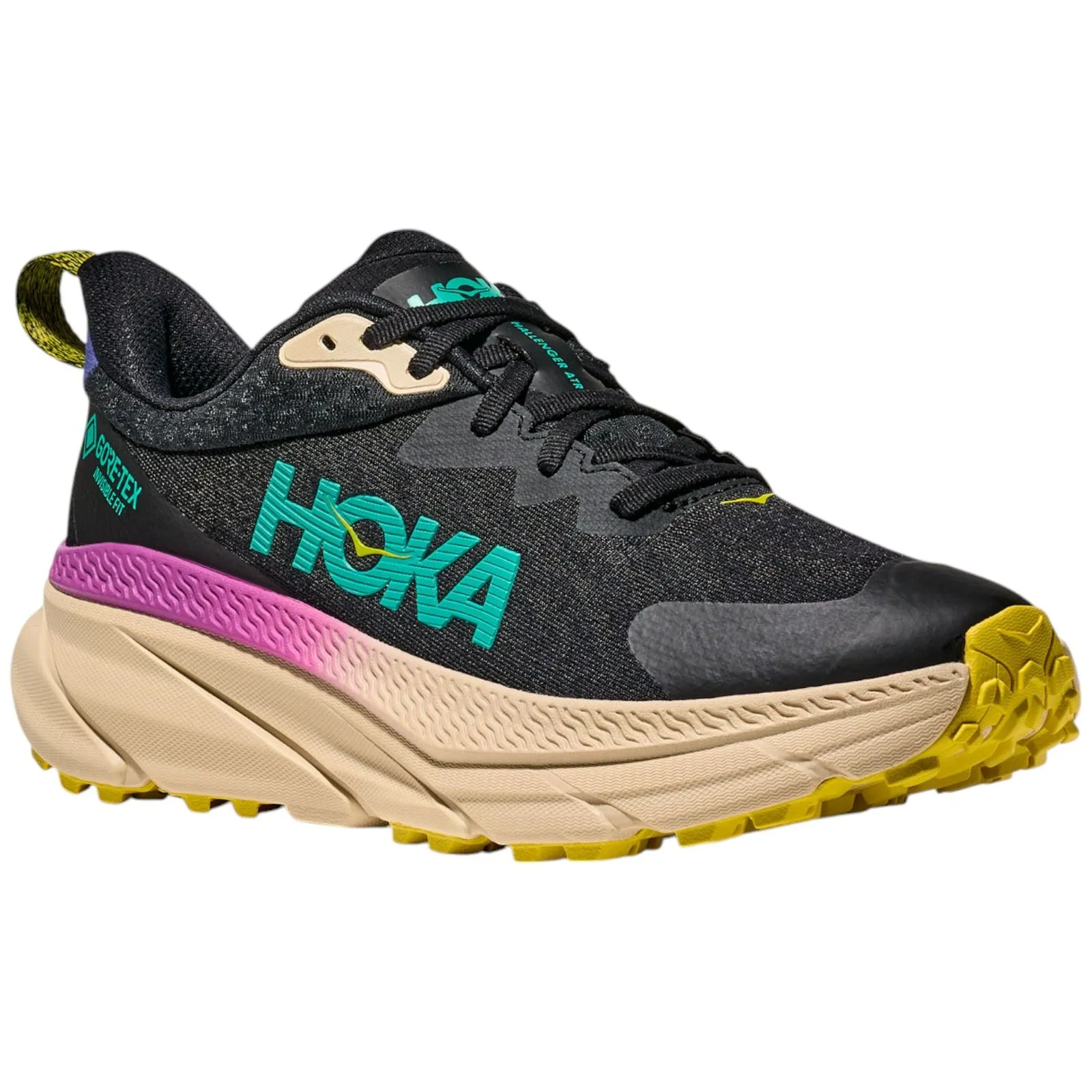 Hoka Challenger 7 Gore-Tex Mens Trail Running Shoes Comfort Fit Design