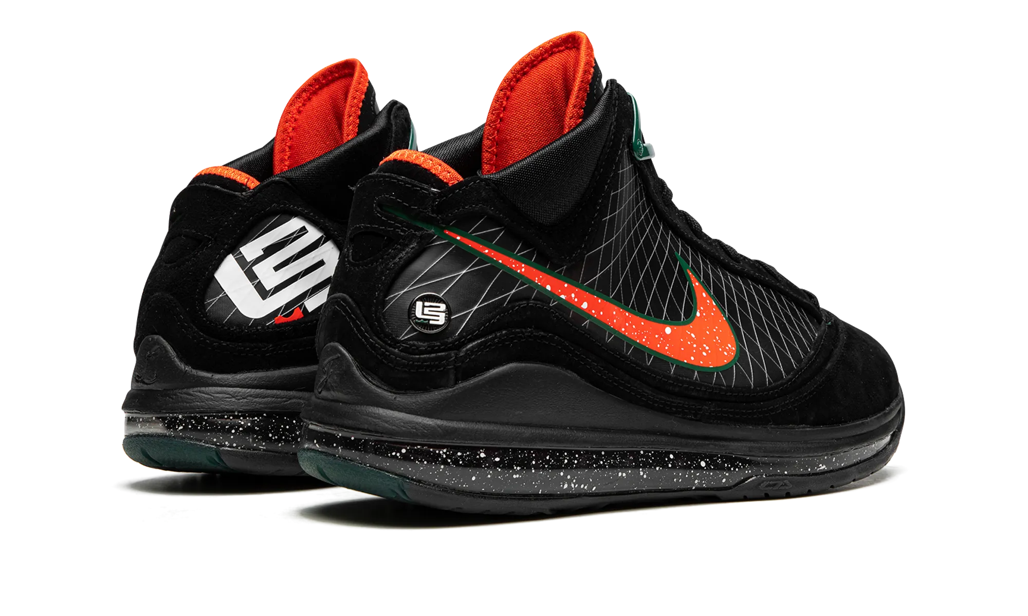 Seamless Synthetic Overlay LeatherUpper LeBron 7 "Florida A&M"