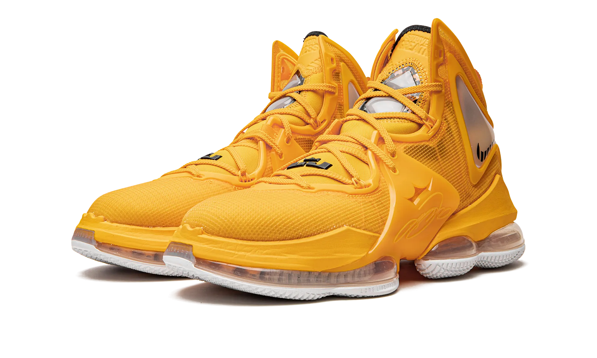 LeBron 19 "Hard Hat" Ultra Light Outsole Design