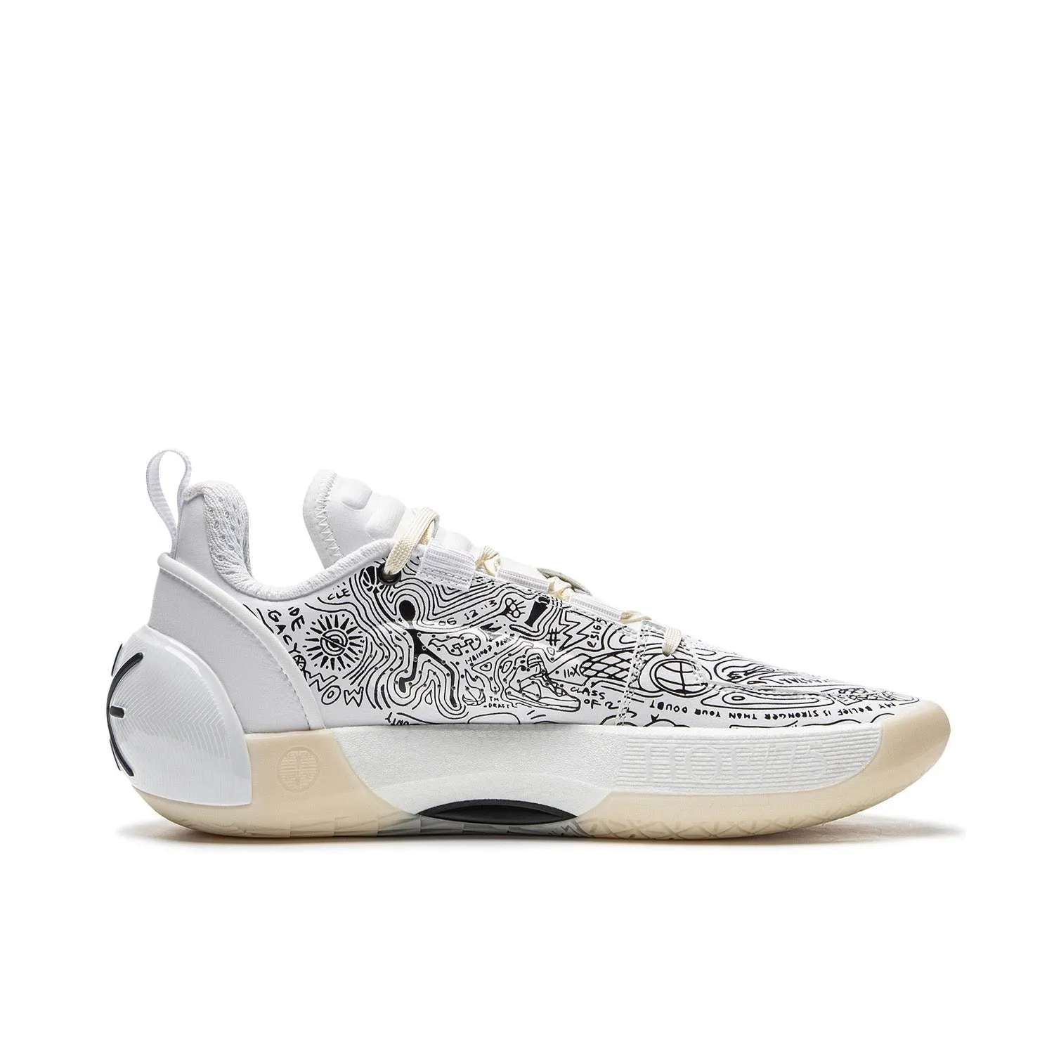 Li-Ning Wade All City 12 Encore - Graffiti Reinforced Eyelet System Ultra Responsive Cushion