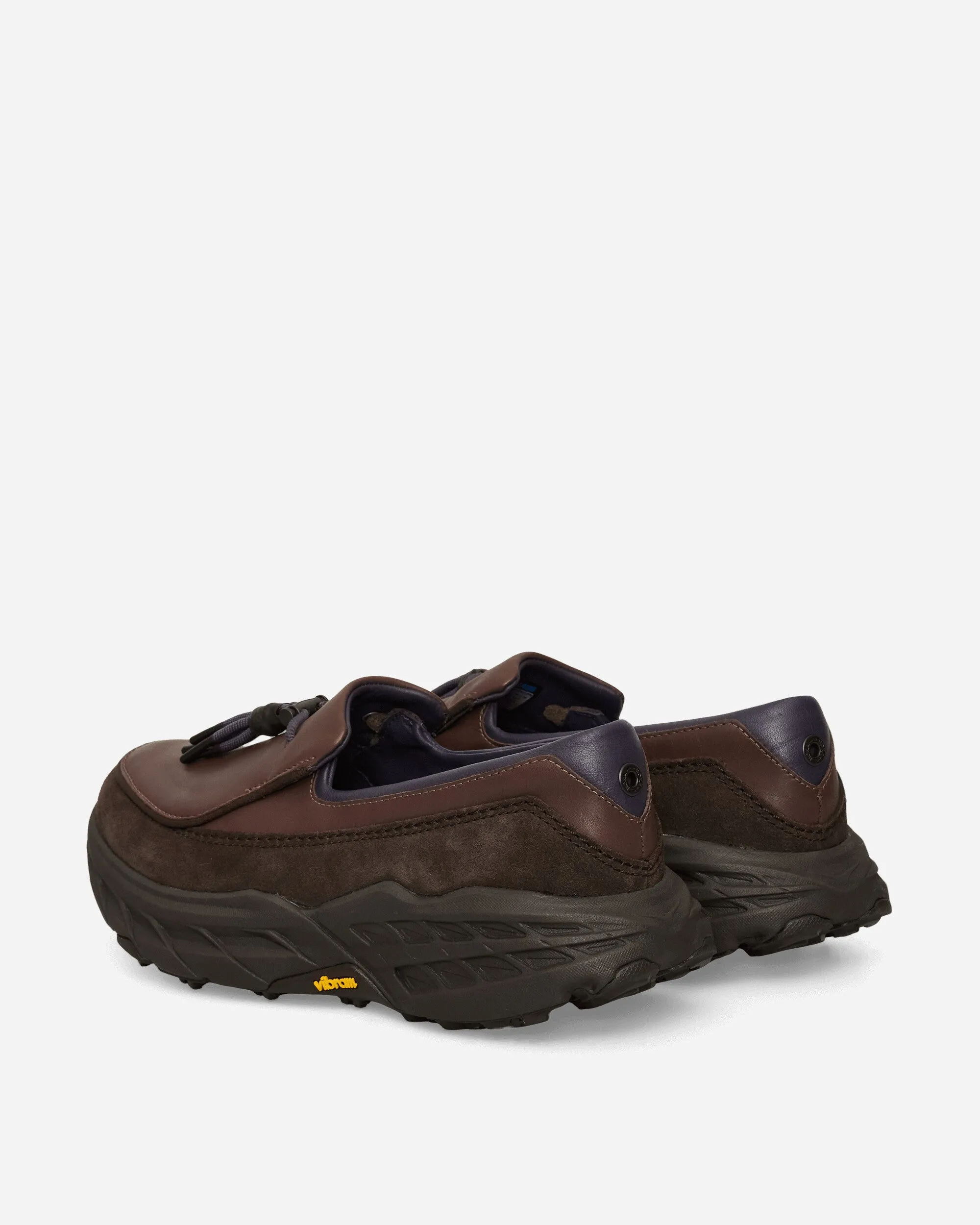 Speed Loafers Walnut / Cast Iron Ankle Support Design Knit Surface