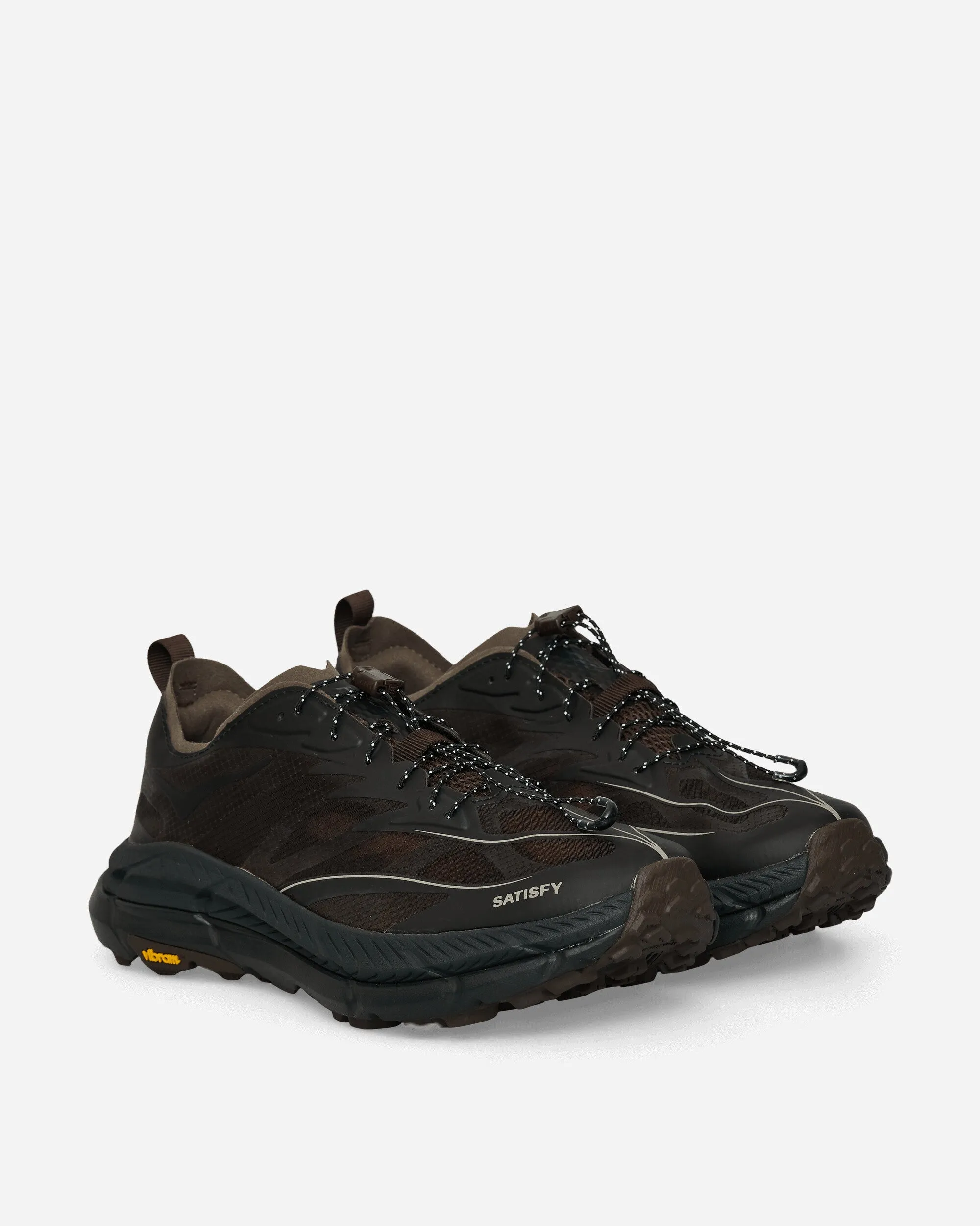 Lined Upper Satisfy Mafate Speed 4 Lite Sneakers Coffee