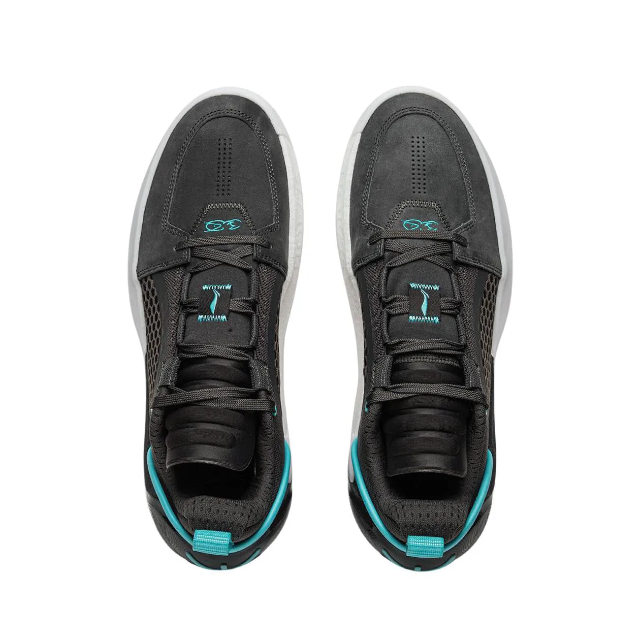 Breathable Footbed LeatherDurability Li-Ning Wade All City 12 Encore - Stone Grey